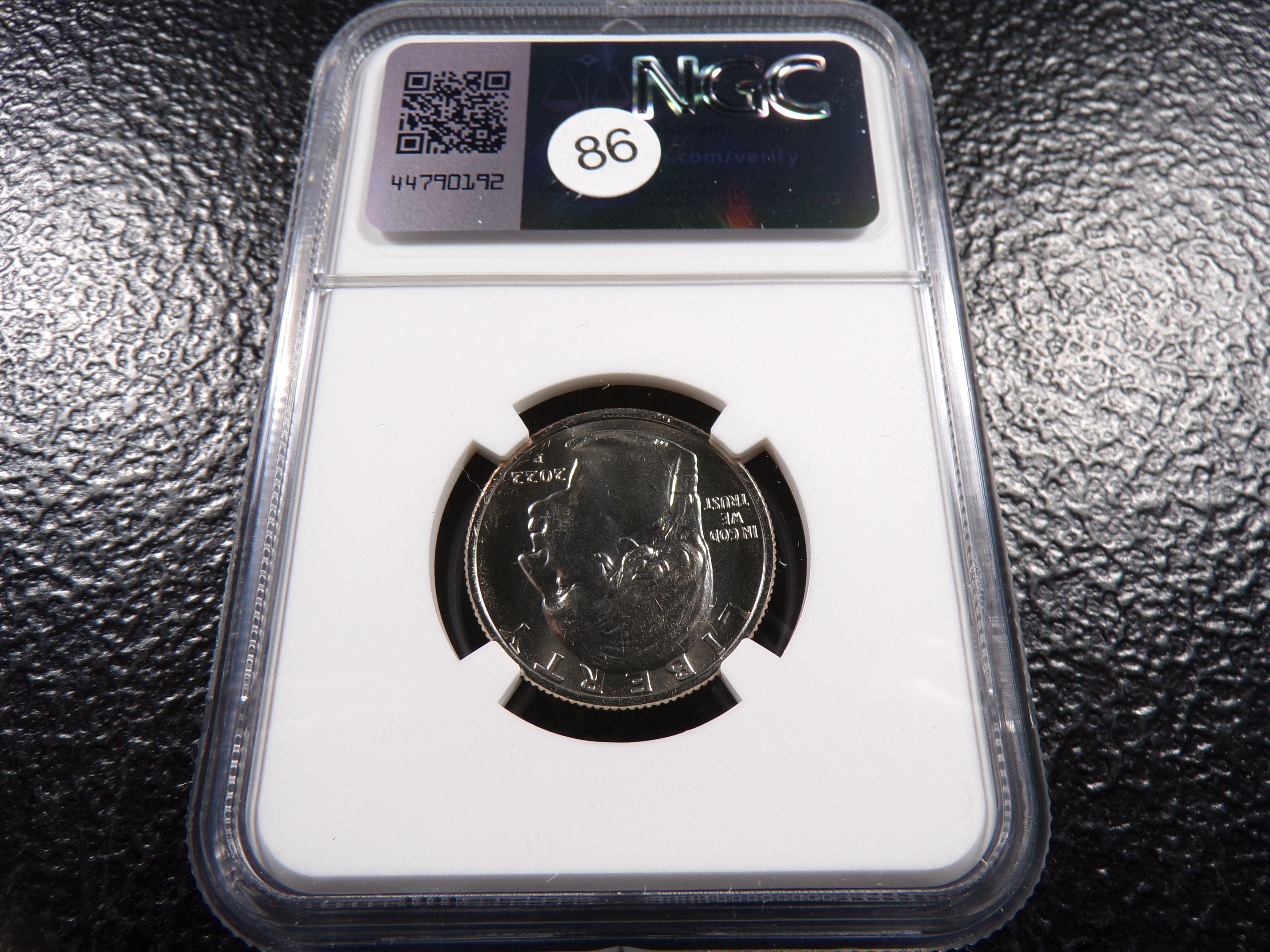 2022-P NGC MS68 WILMA MANKILLER QUARTER
