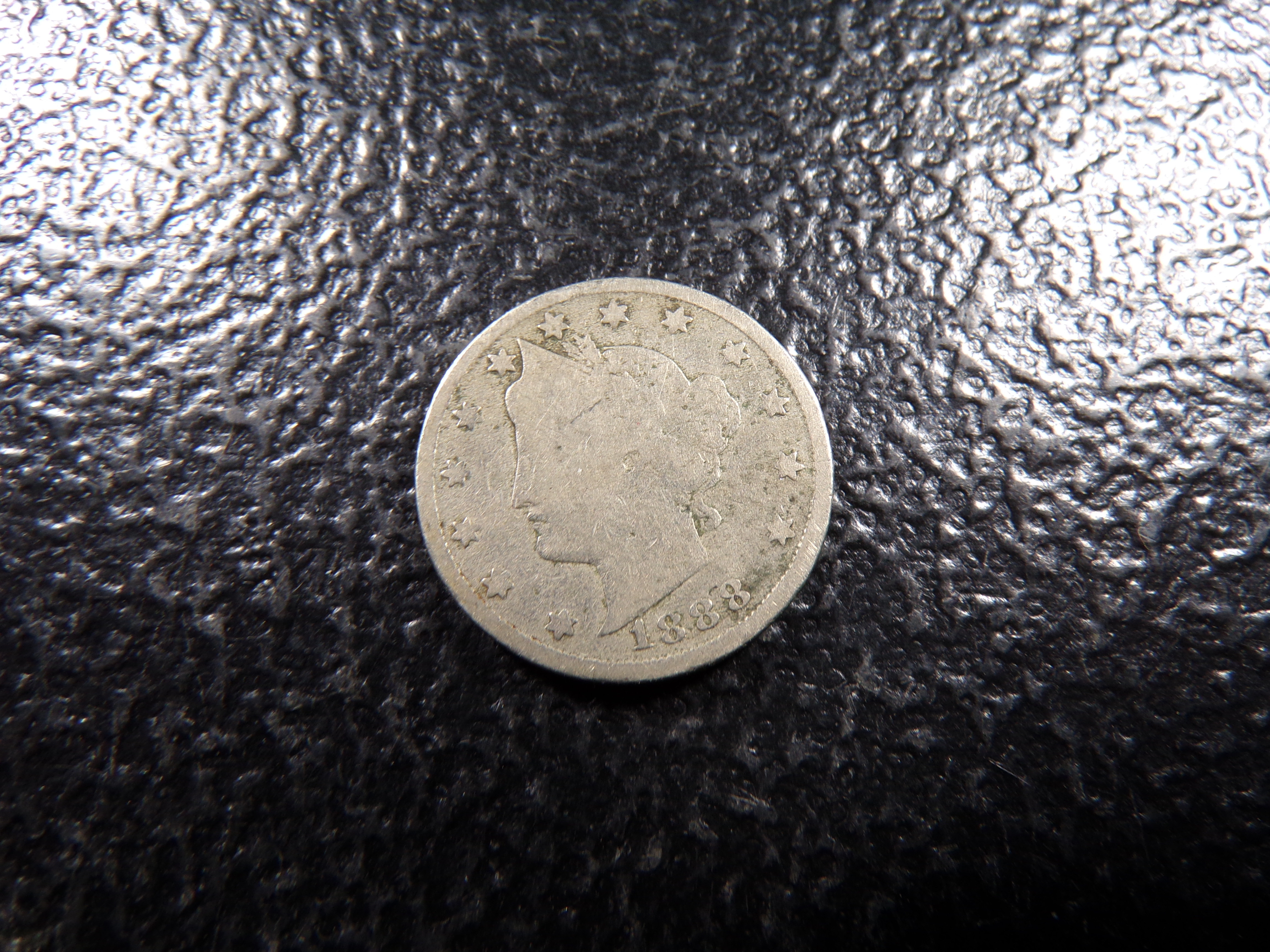 1888 LIBERTY HEAD V NICKEL