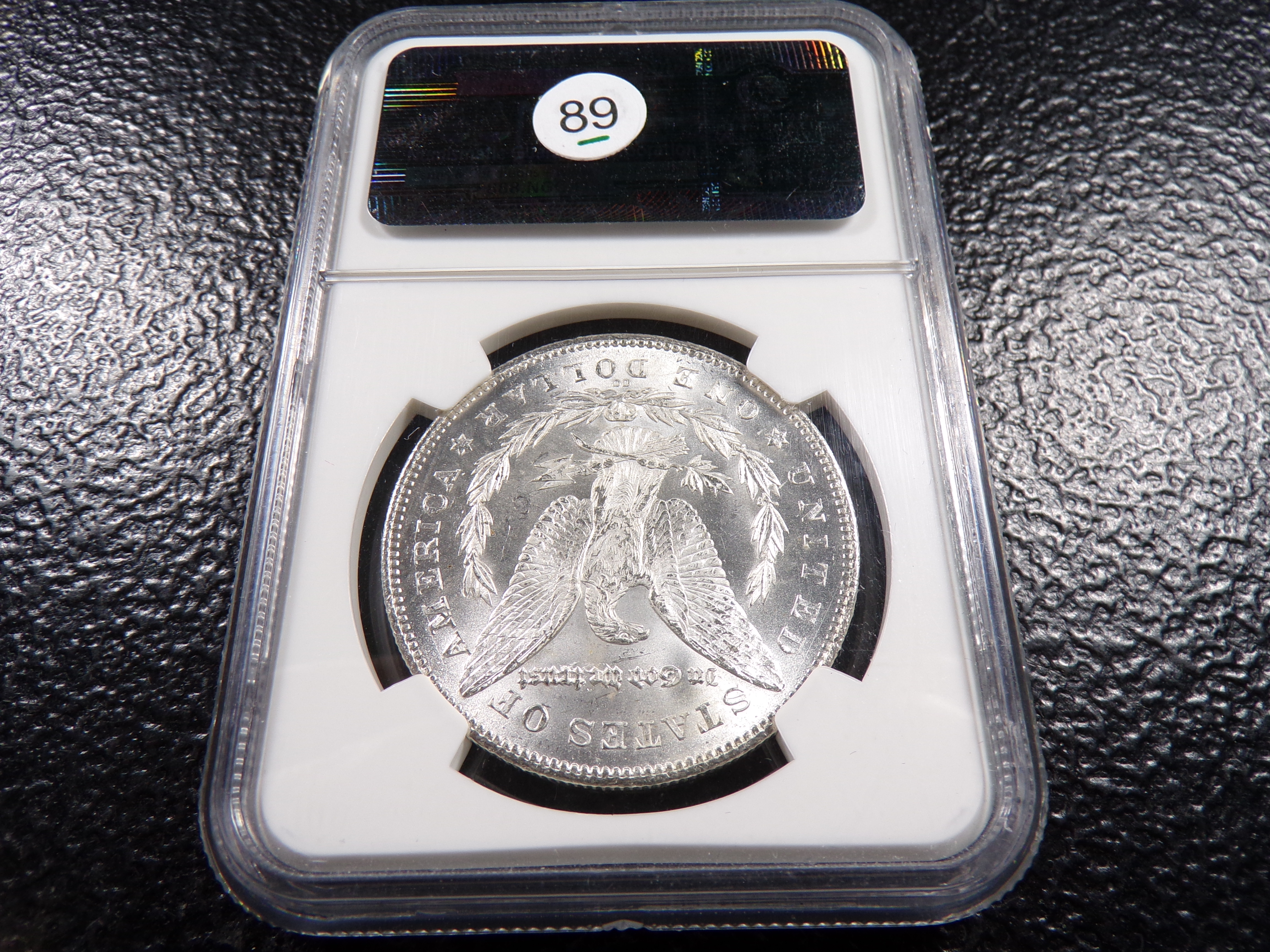 1880-CC REV OF 78 NGC MS63 CARSON CITY MORGAN SILVER DOLLAR