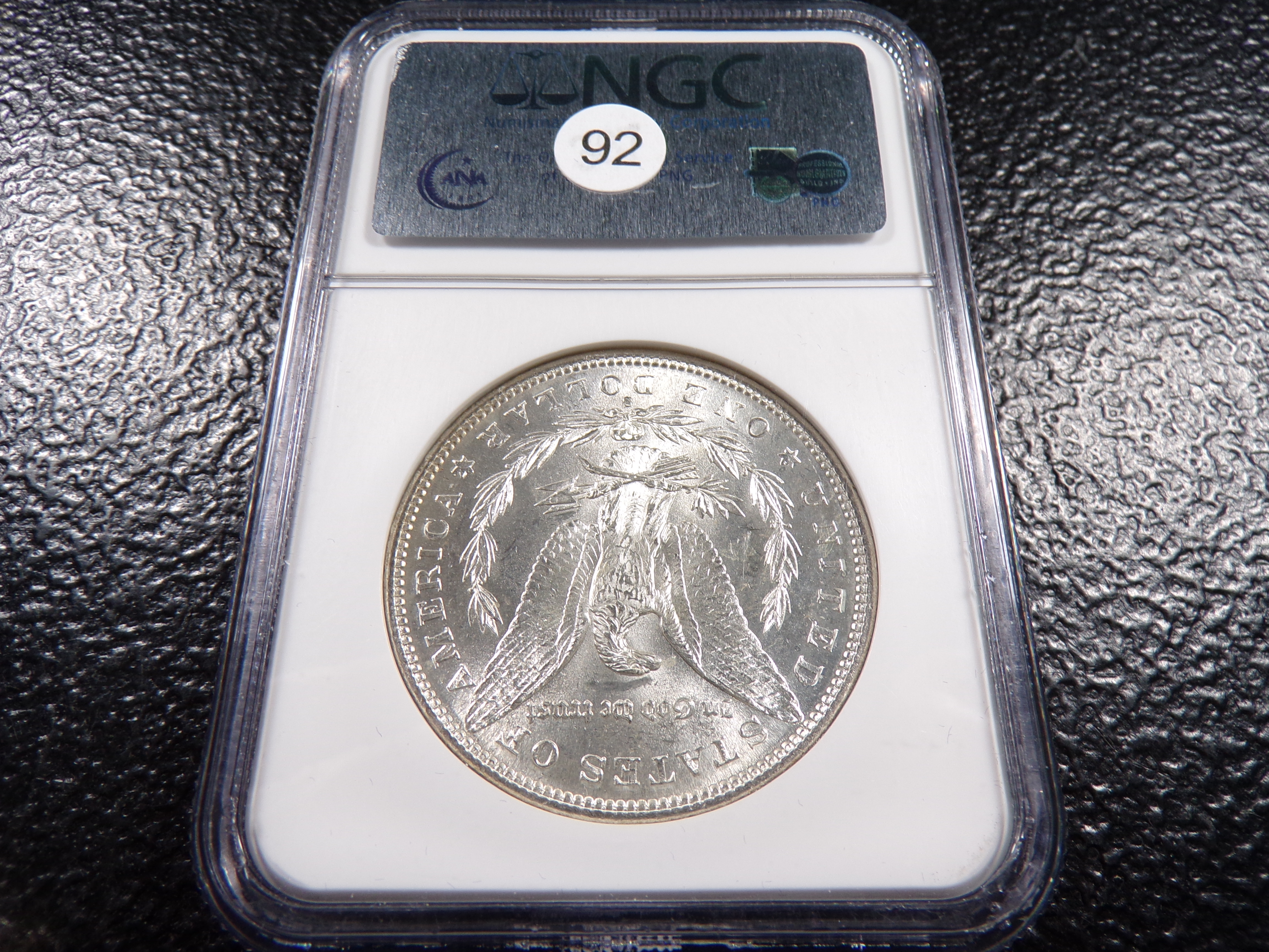 1882-S NGC MS63 MORGAN SILVER DOLLAR