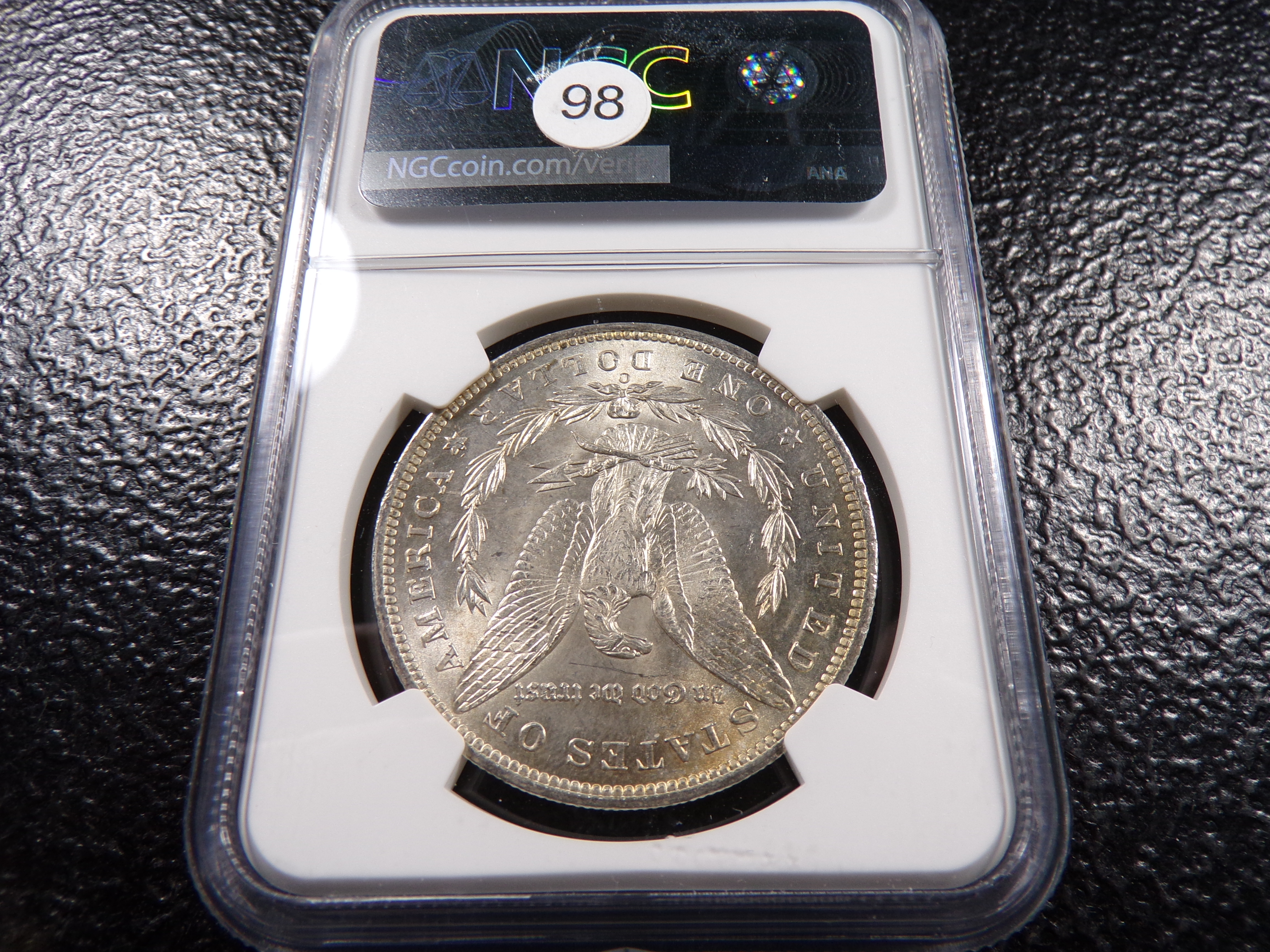 1885-O NGC MS64 HIGH GRADE MORGAN SILVER DOLLAR