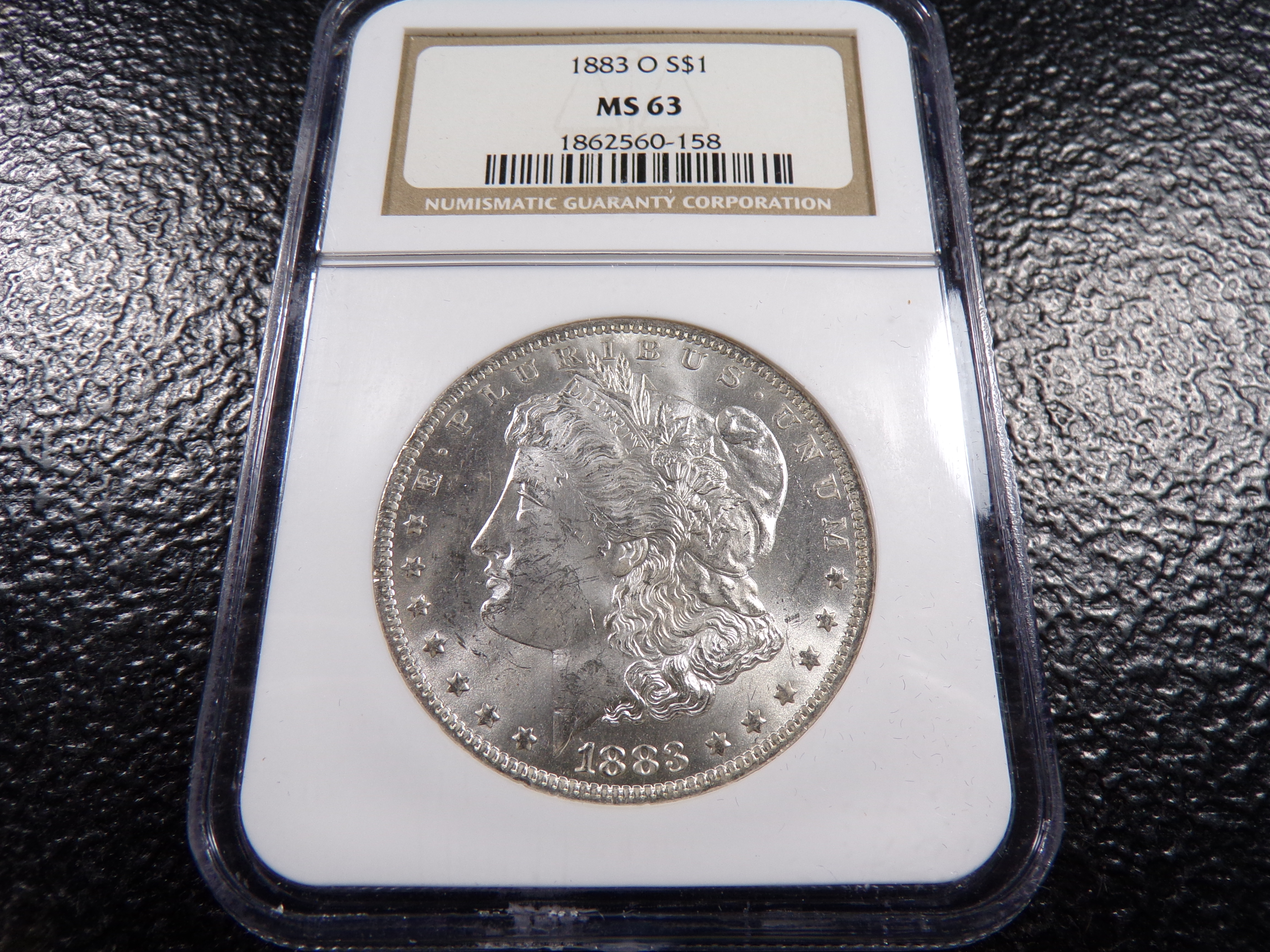 1883-O NGC MS63 MORGAN SILVER DOLLAR
