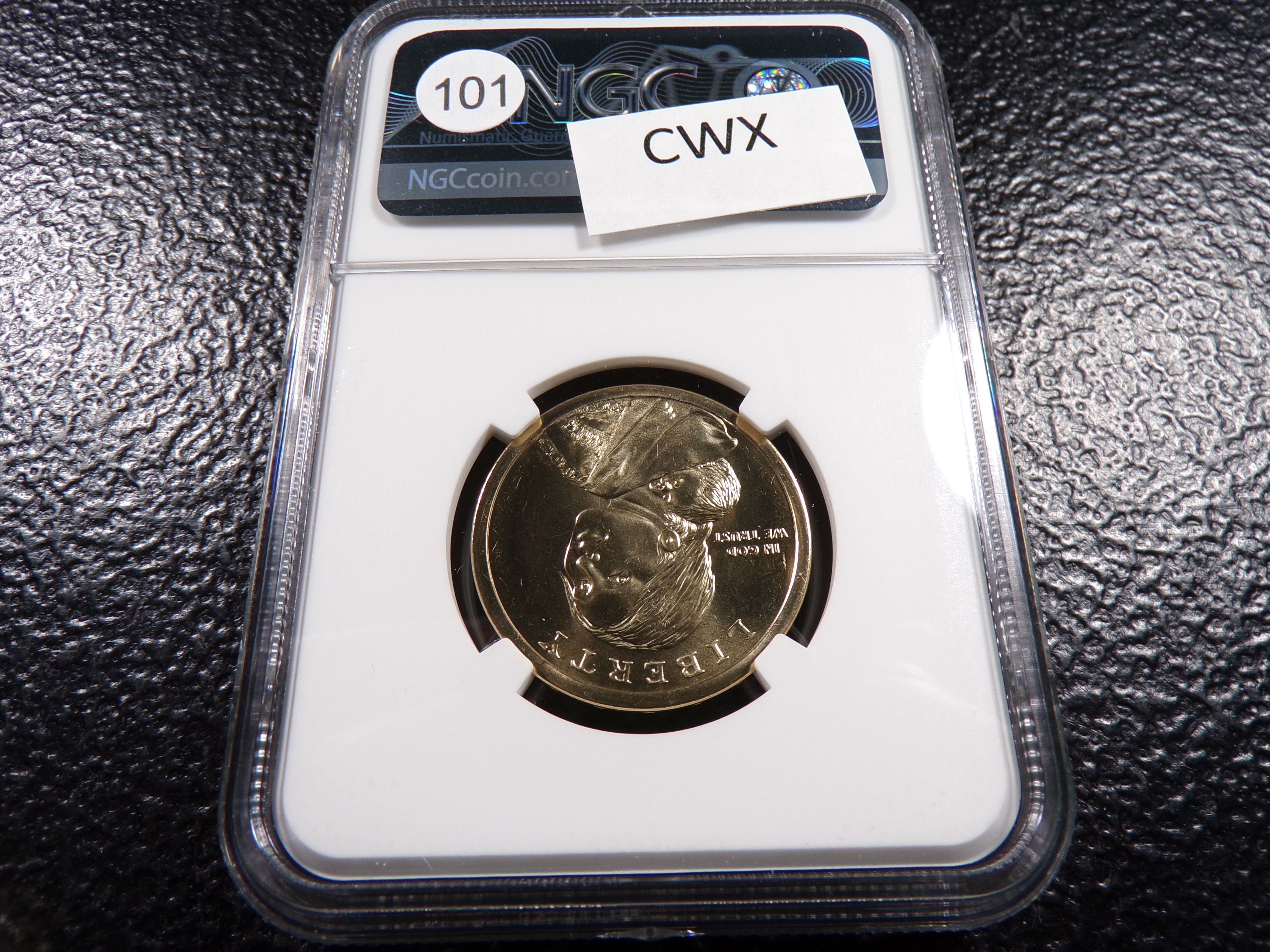 2021-P NGC MS67 MILITARY SERVICE SACAGAWEA DOLLAR