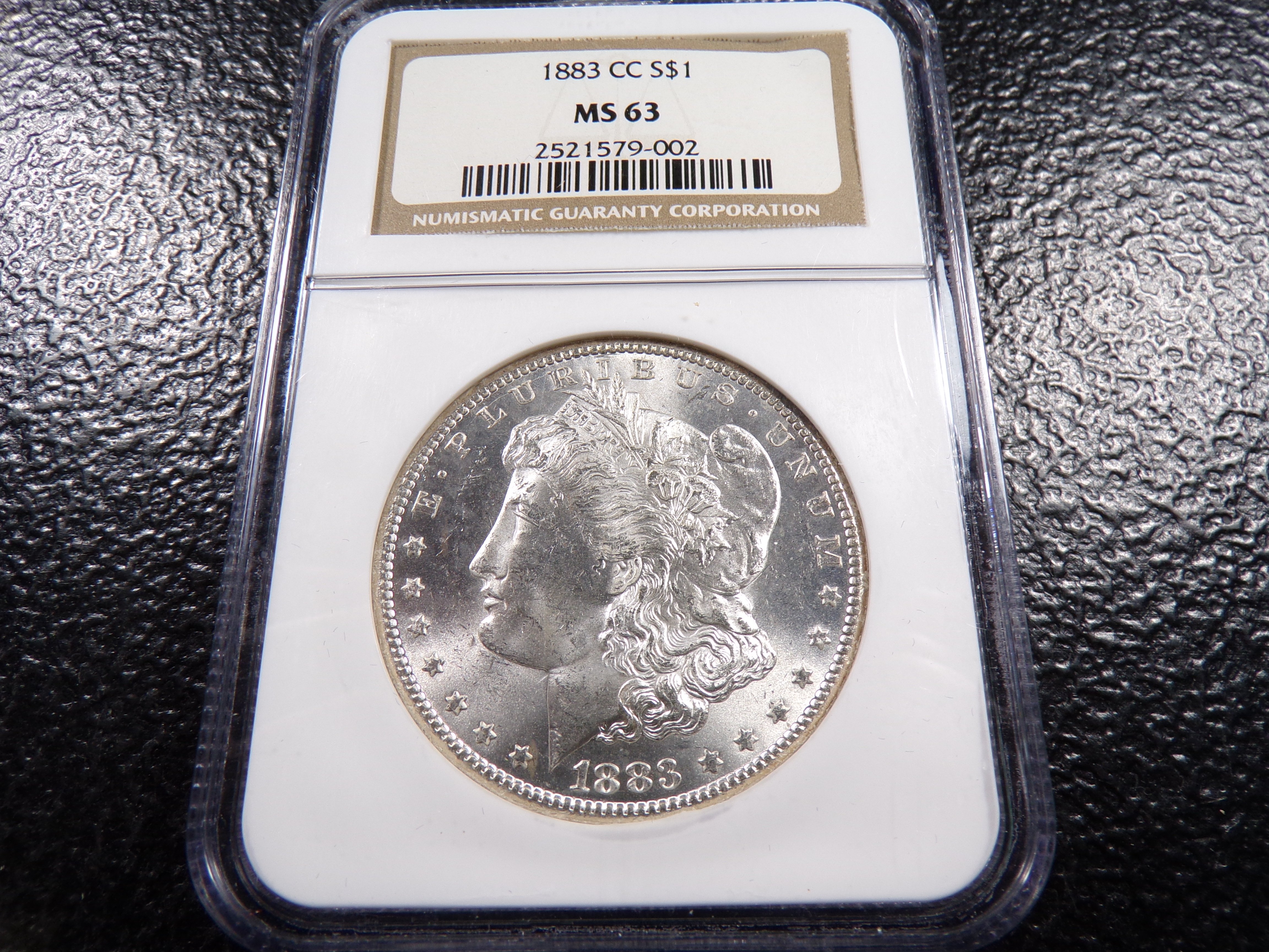 1883-CC NGC MS63 CARSON CITY MORGAN SILVER DOLLAR