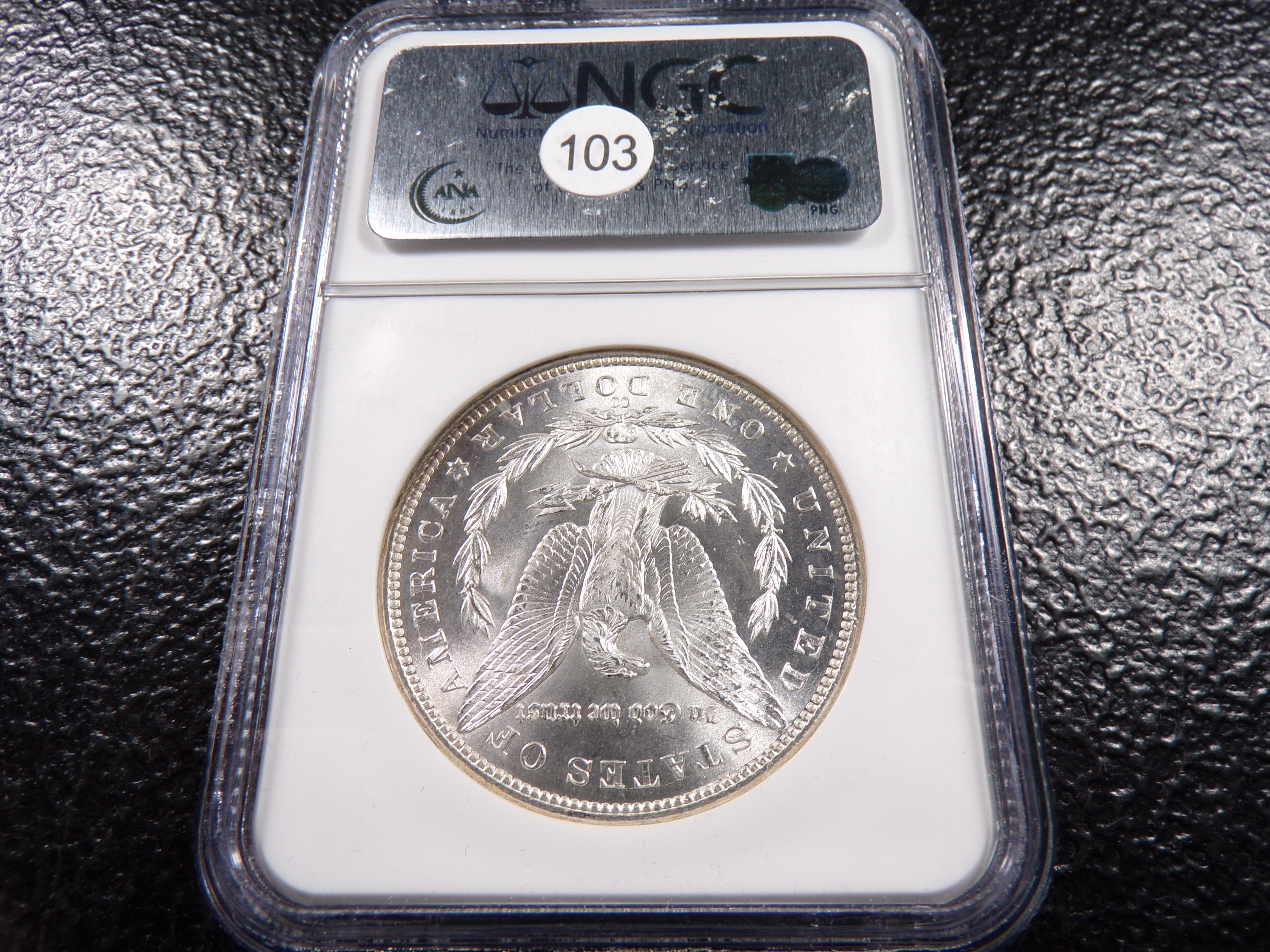 1883-CC NGC MS63 CARSON CITY MORGAN SILVER DOLLAR