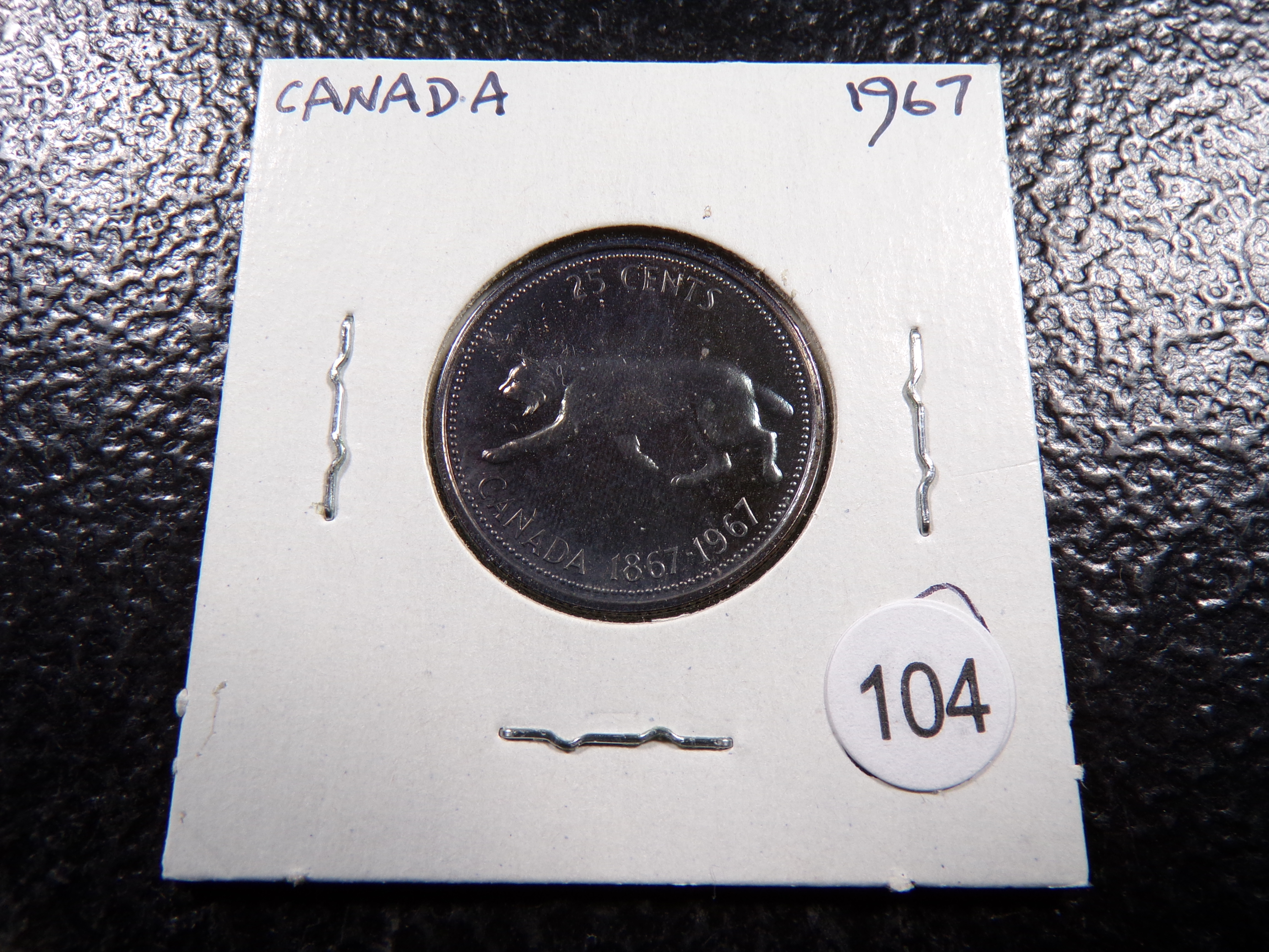 1967 CANADA SILVER QUARTER