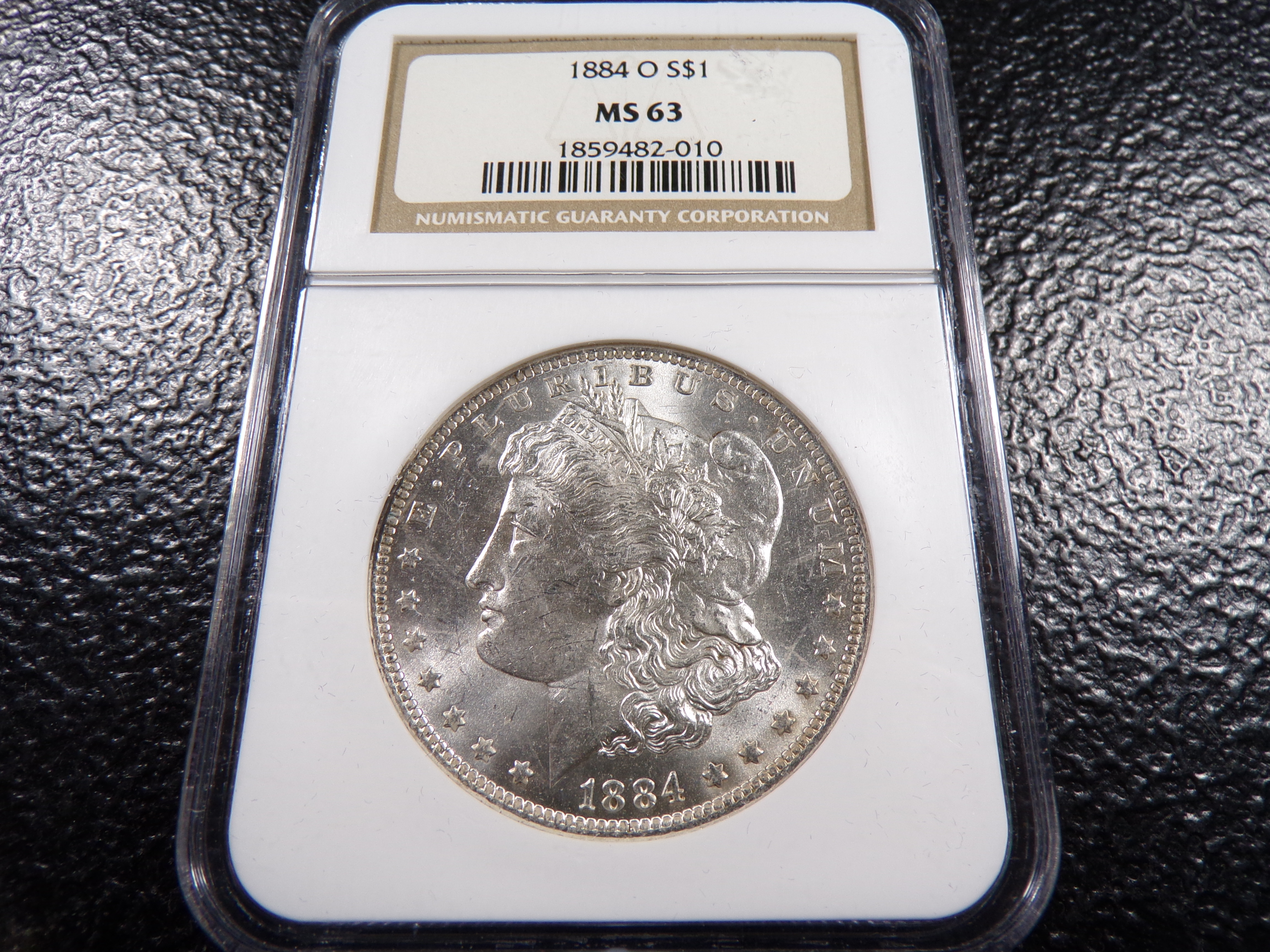 1884-O NGC MS63 MORGAN SILVER DOLLAR