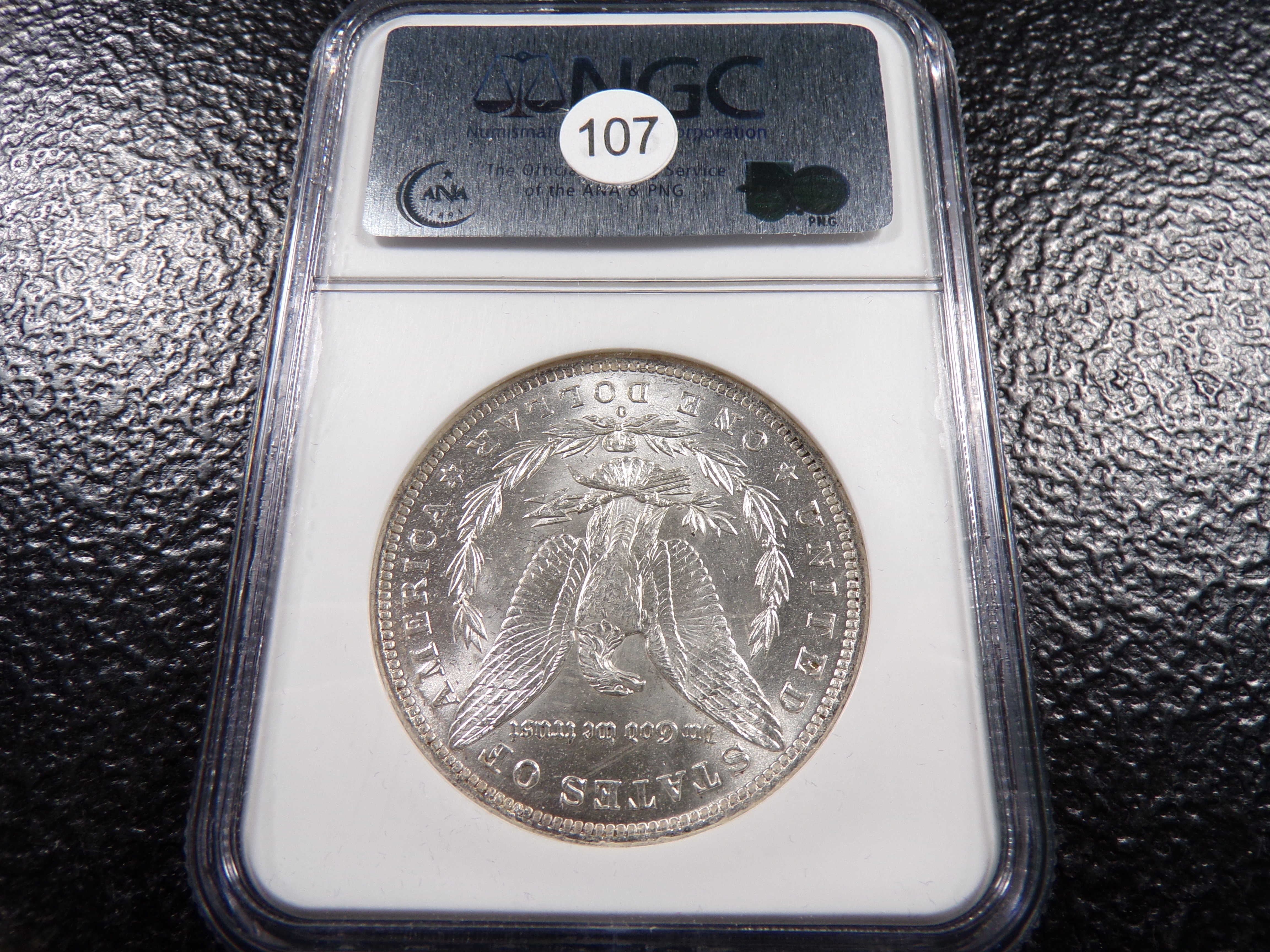 1884-O NGC MS63 MORGAN SILVER DOLLAR