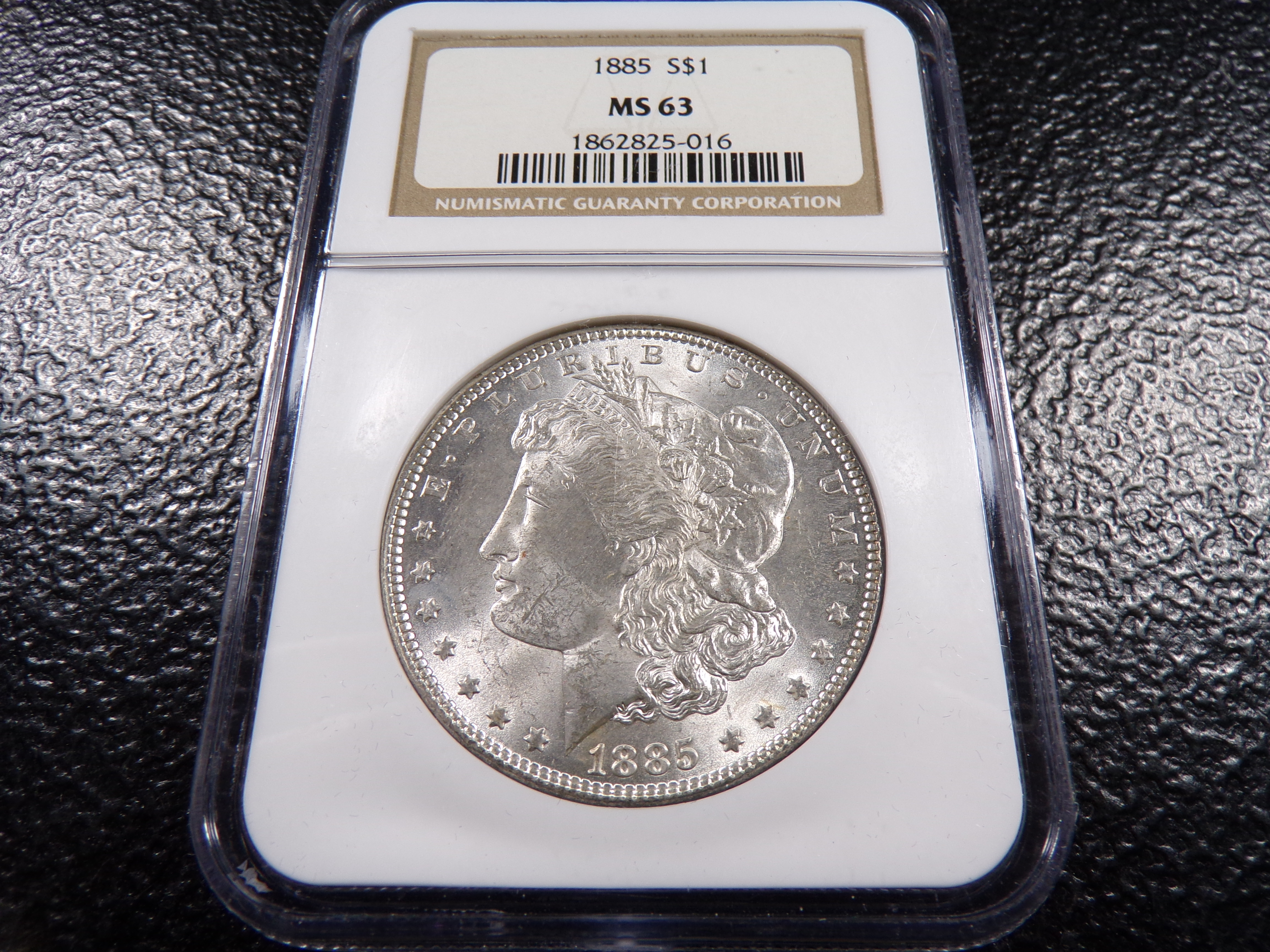 1885 NGC MS63 MORGAN SILVER DOLLAR