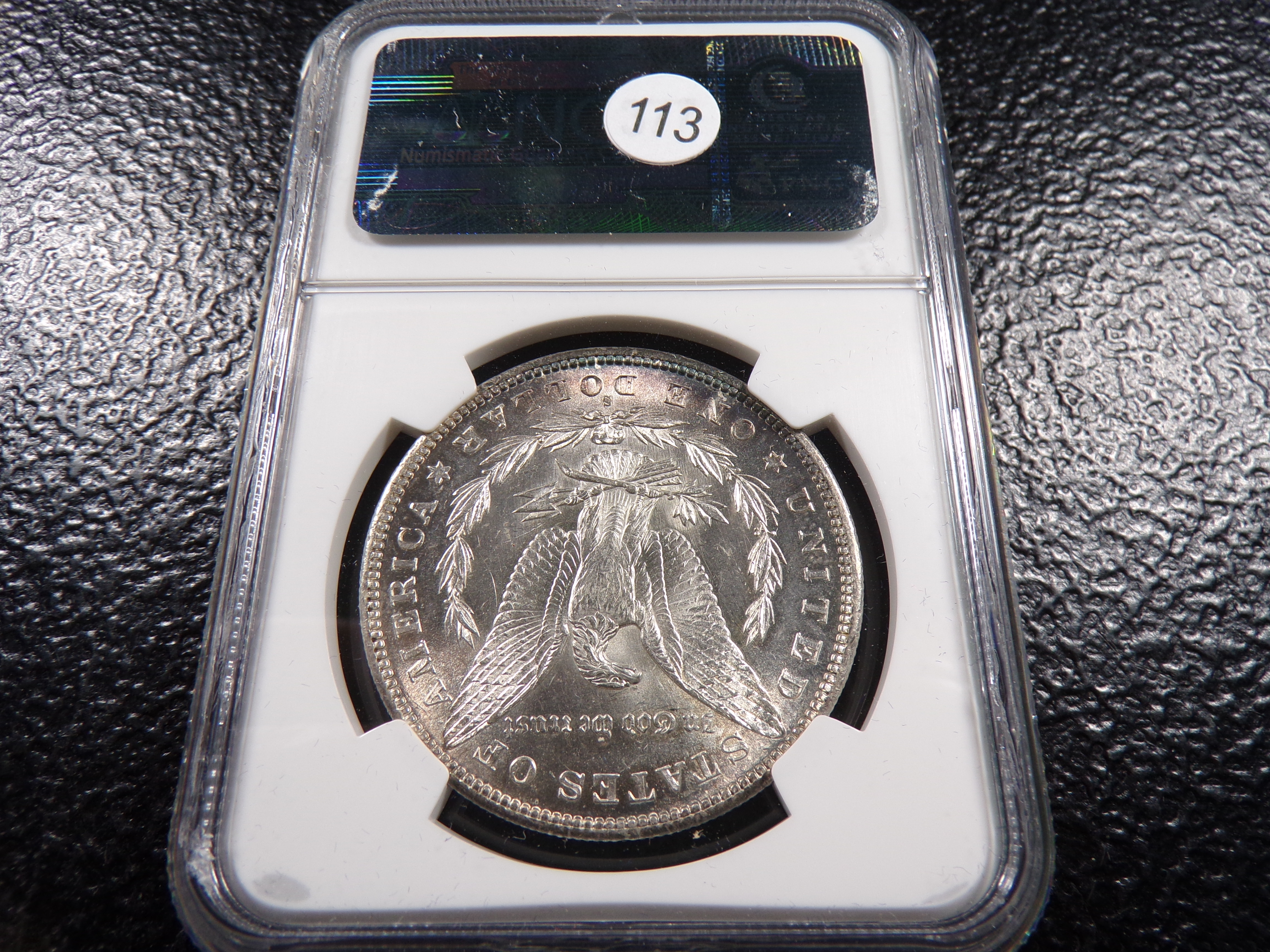 1885-S NGC MS63 MORGAN SILVER DOLLAR