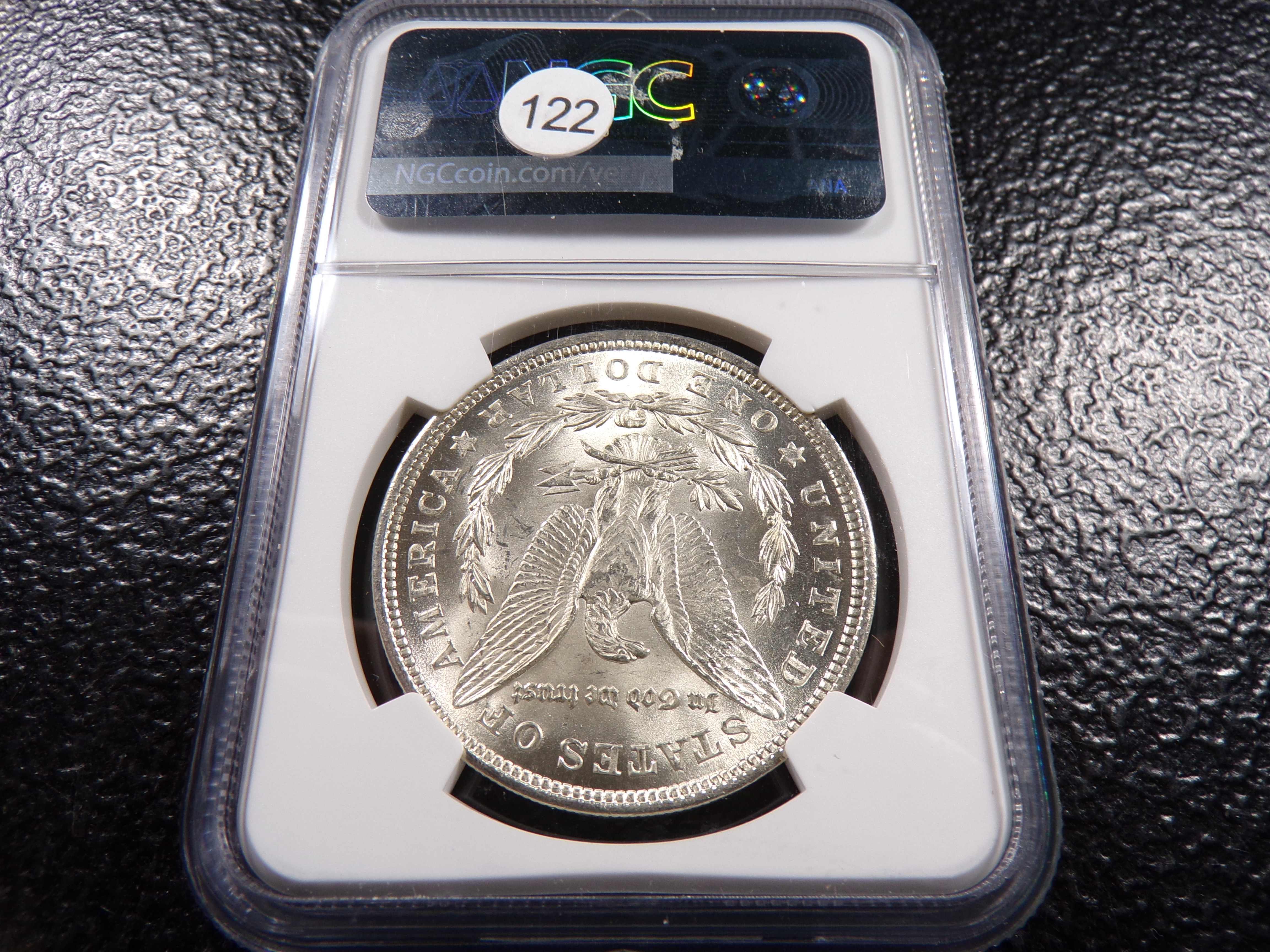 1921 NGC MS63 MORGAN SILVER DOLLAR