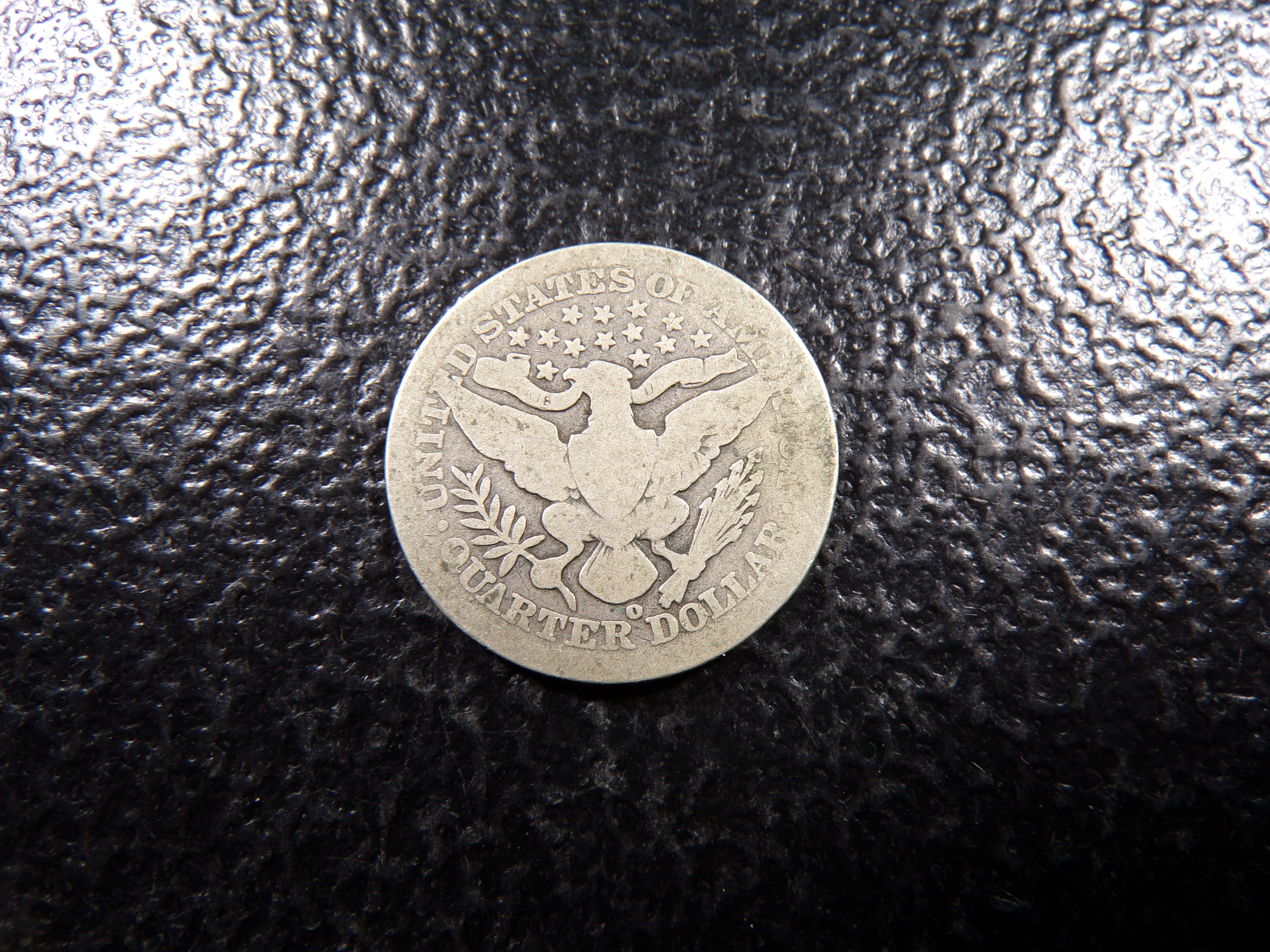 1904-O BARBER SILVER QUARTER