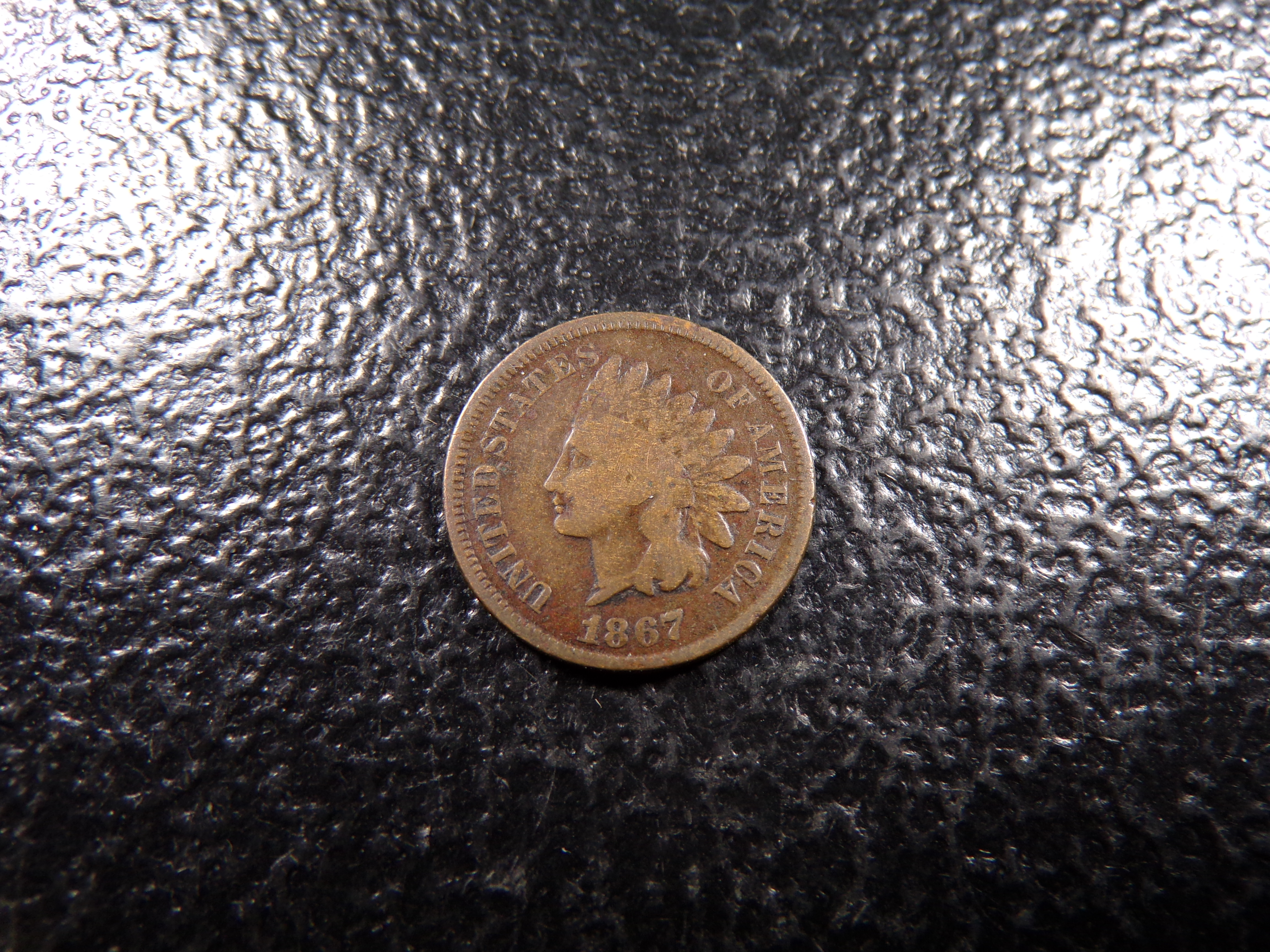 1867 INDIAN HEAD CENT