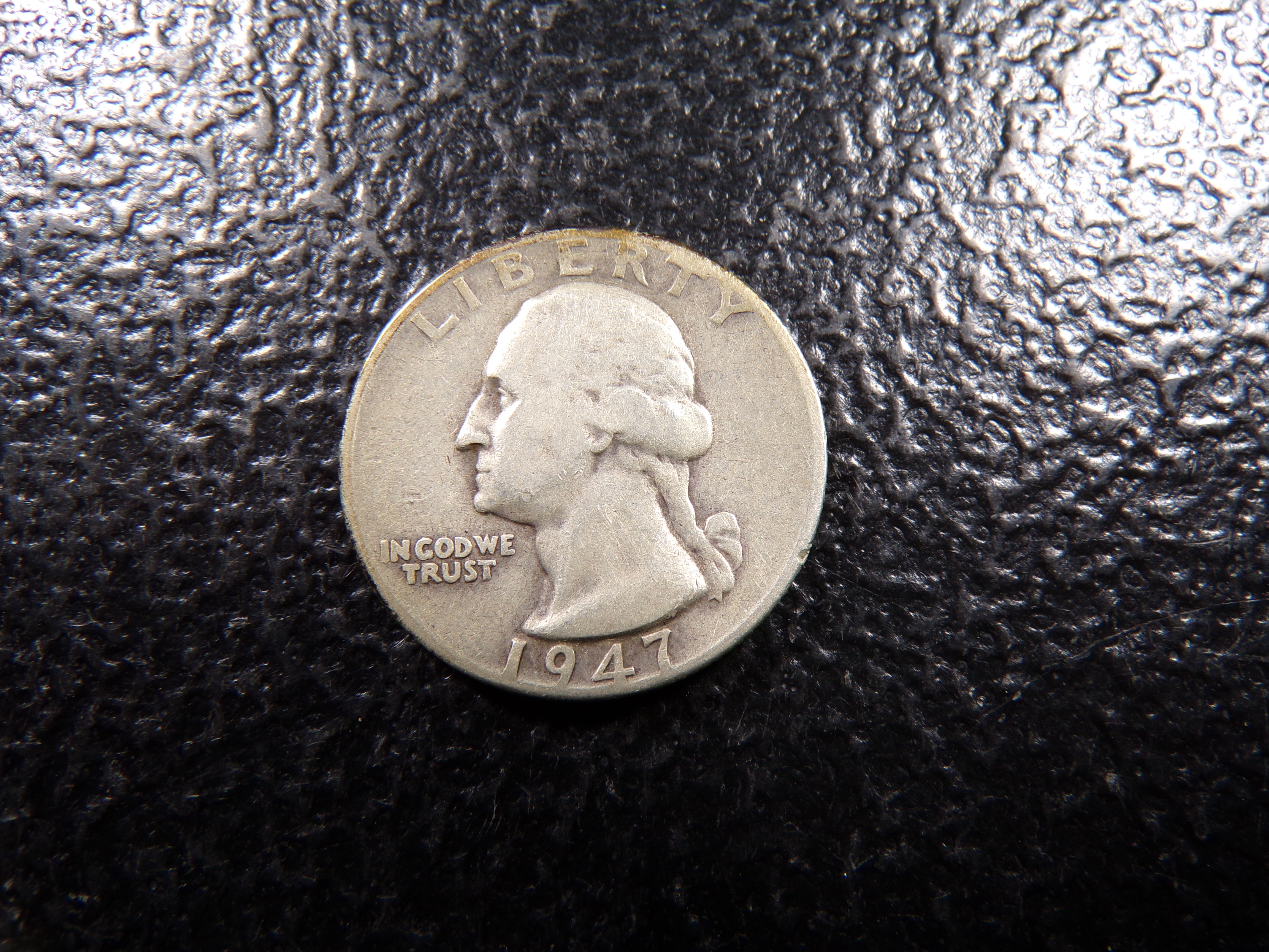 1947 WASHINGTON SILVER QUARTER