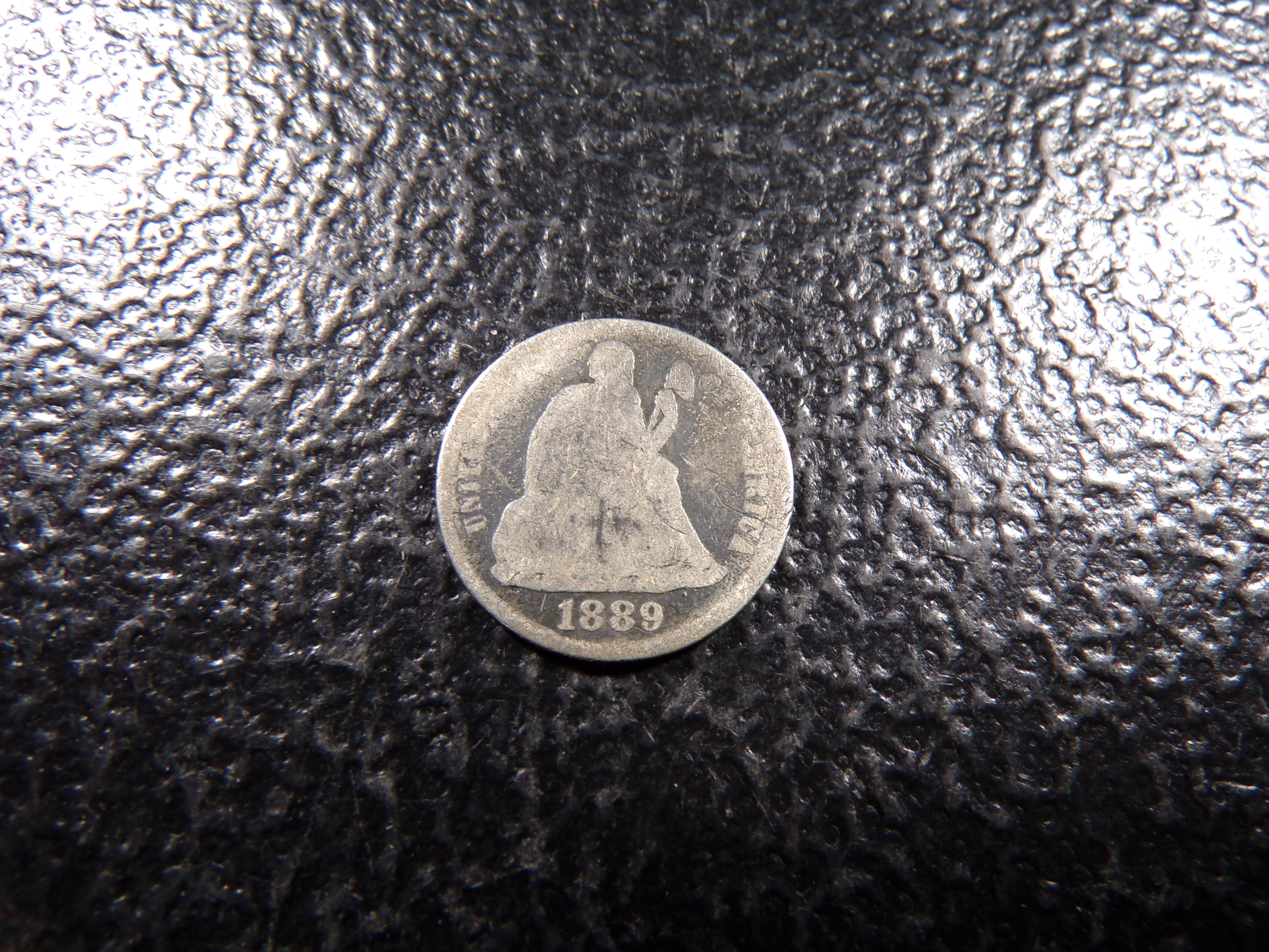 1889 SEATED LIBERTY SILVER DIME