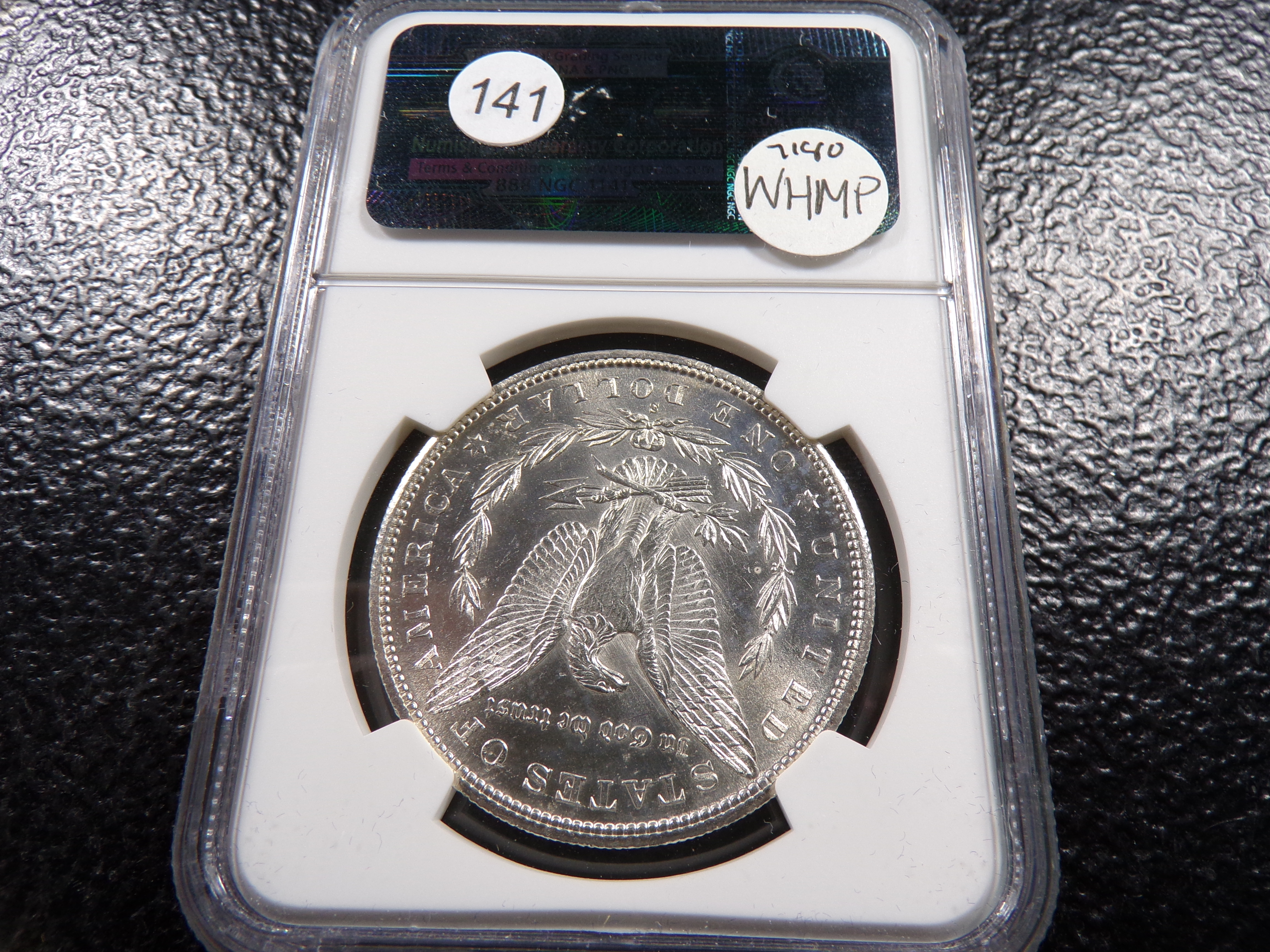 1887-S NGC MS63 MORGAN SILVER DOLLAR