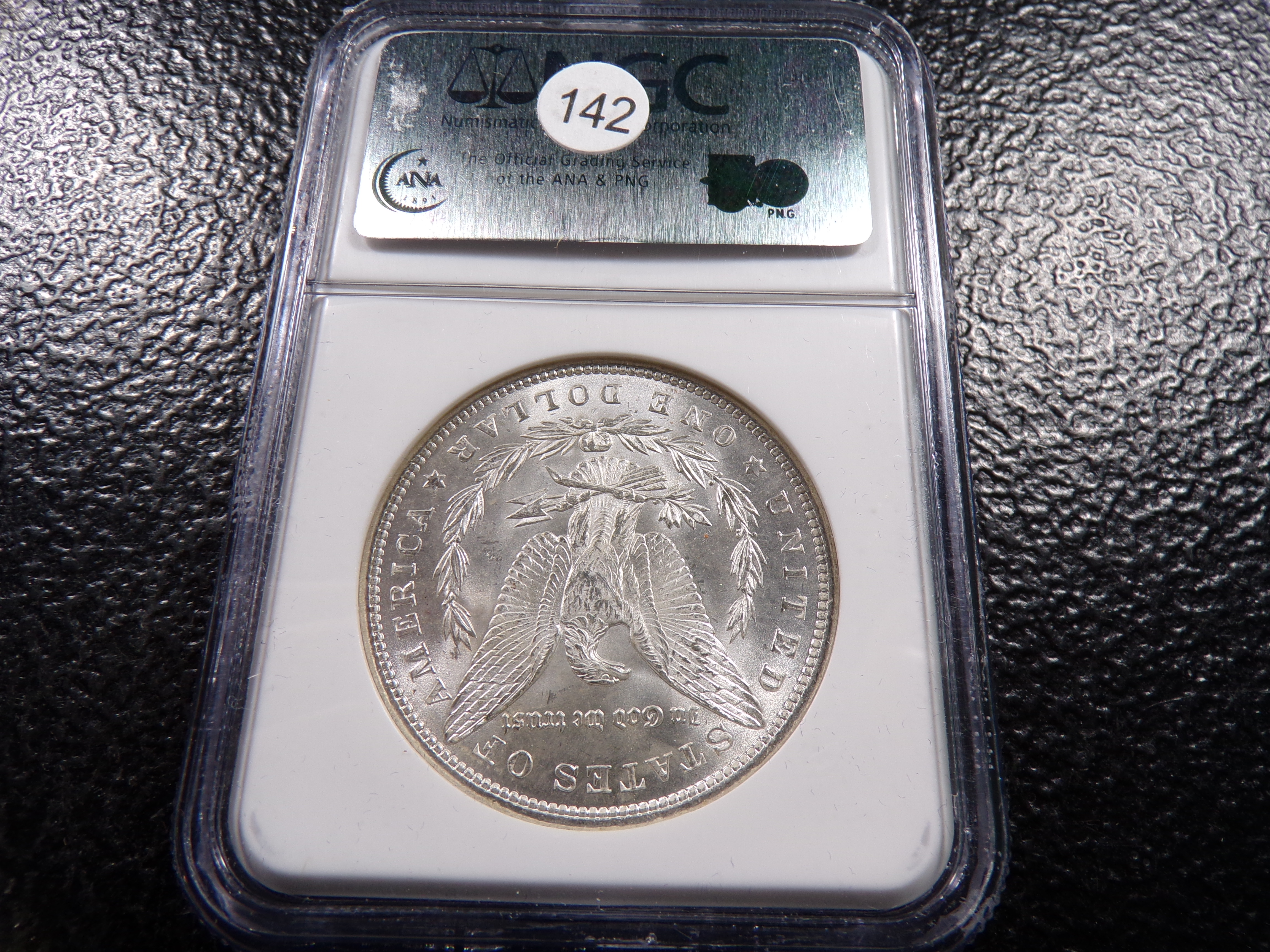 1888 NGC MS63 MORGAN SILVER DOLLAR