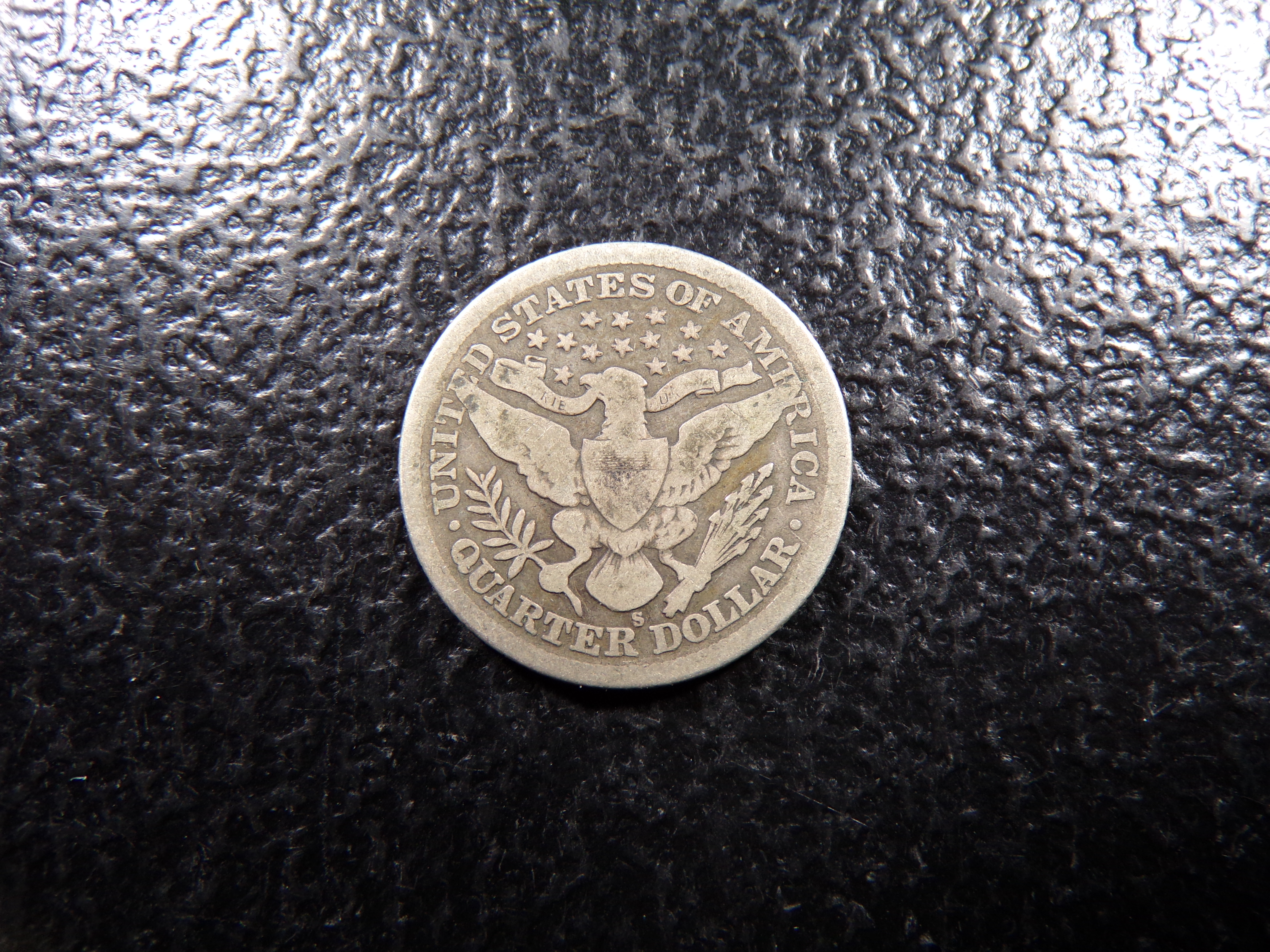 1900-S BARBER SILVER QUARTER