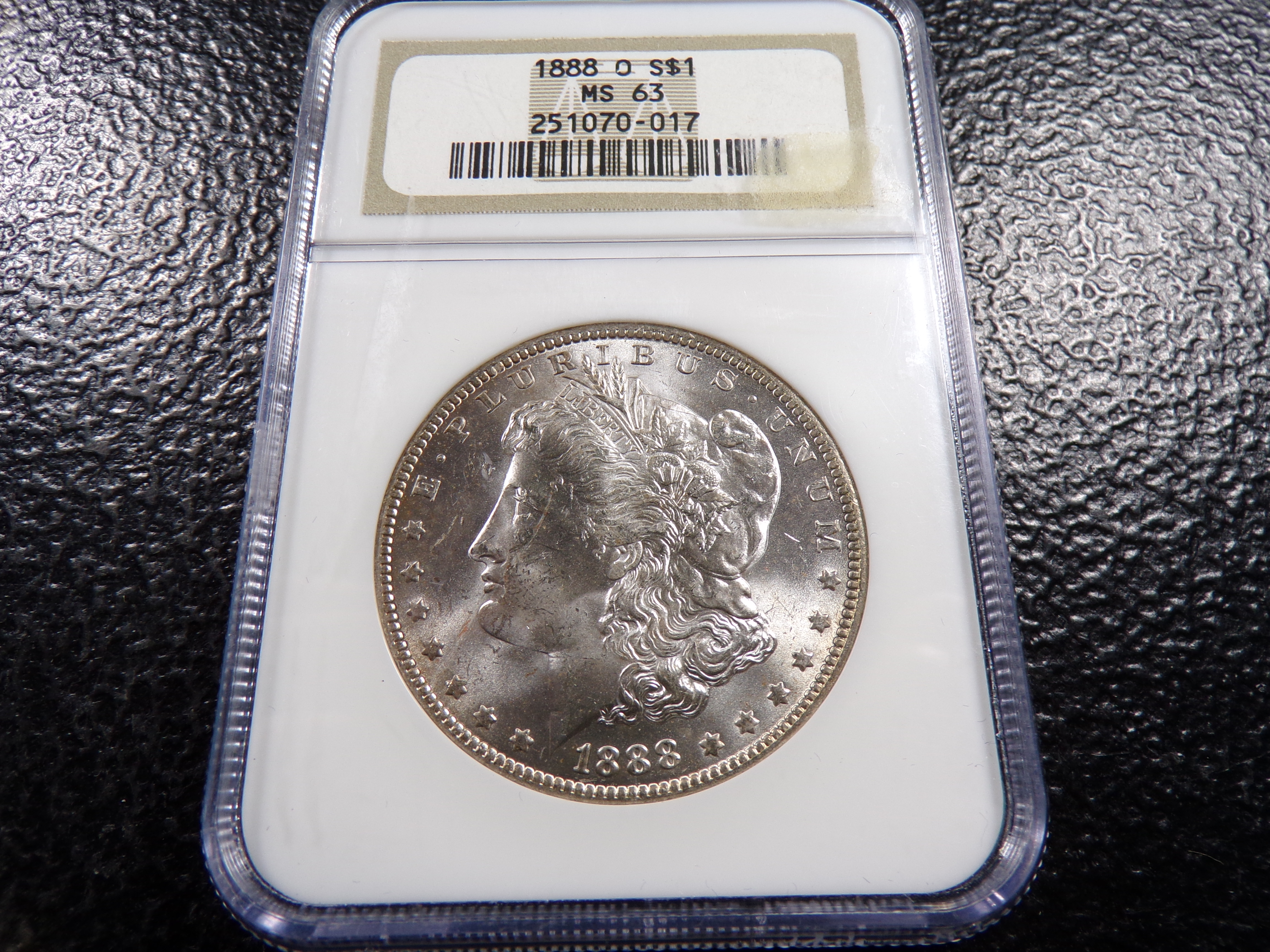 1888-O NGC MS63 MORGAN SILVER DOLLAR