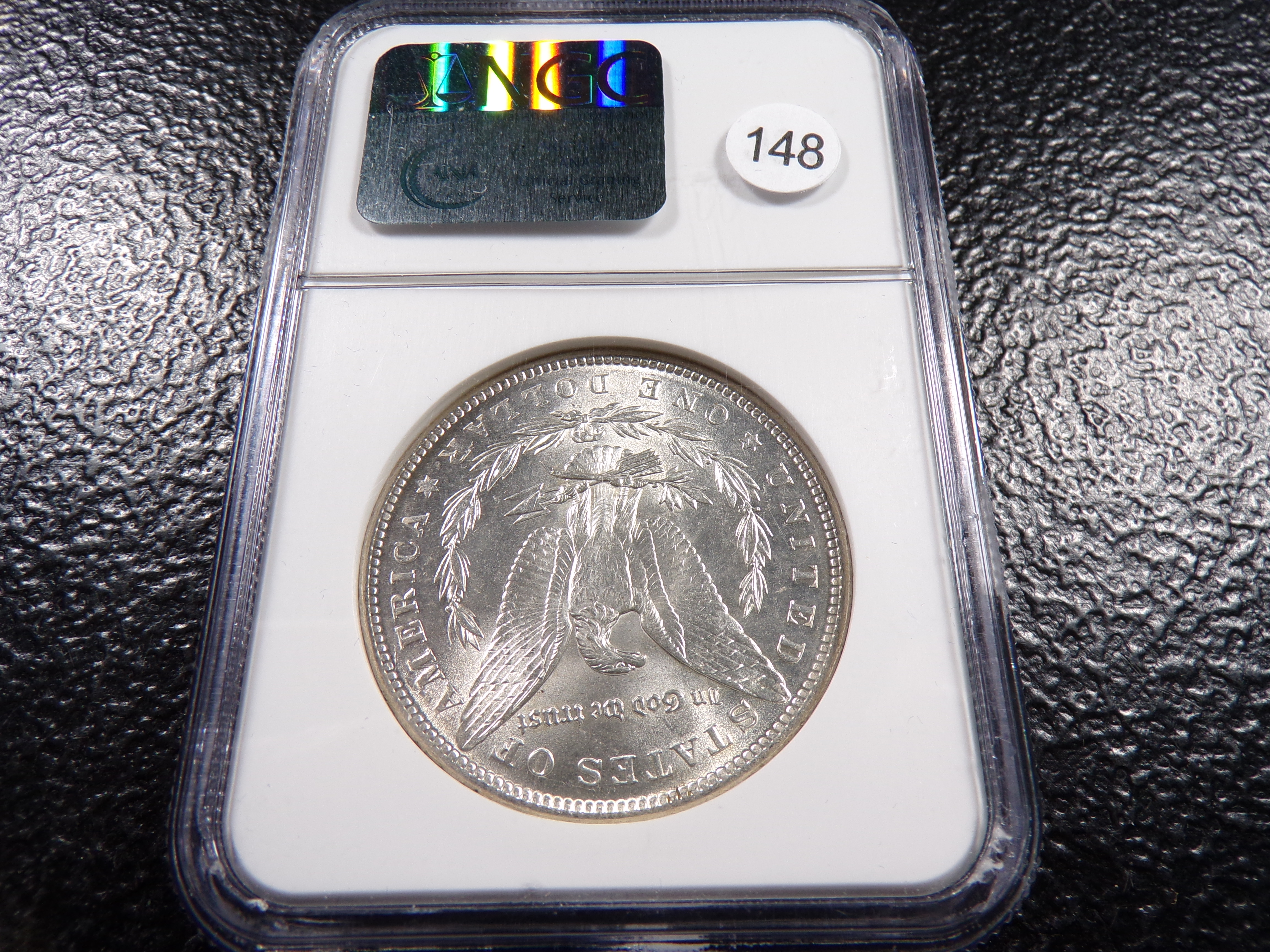 1889 NGC MS63 MORGAN SILVER DOLLAR