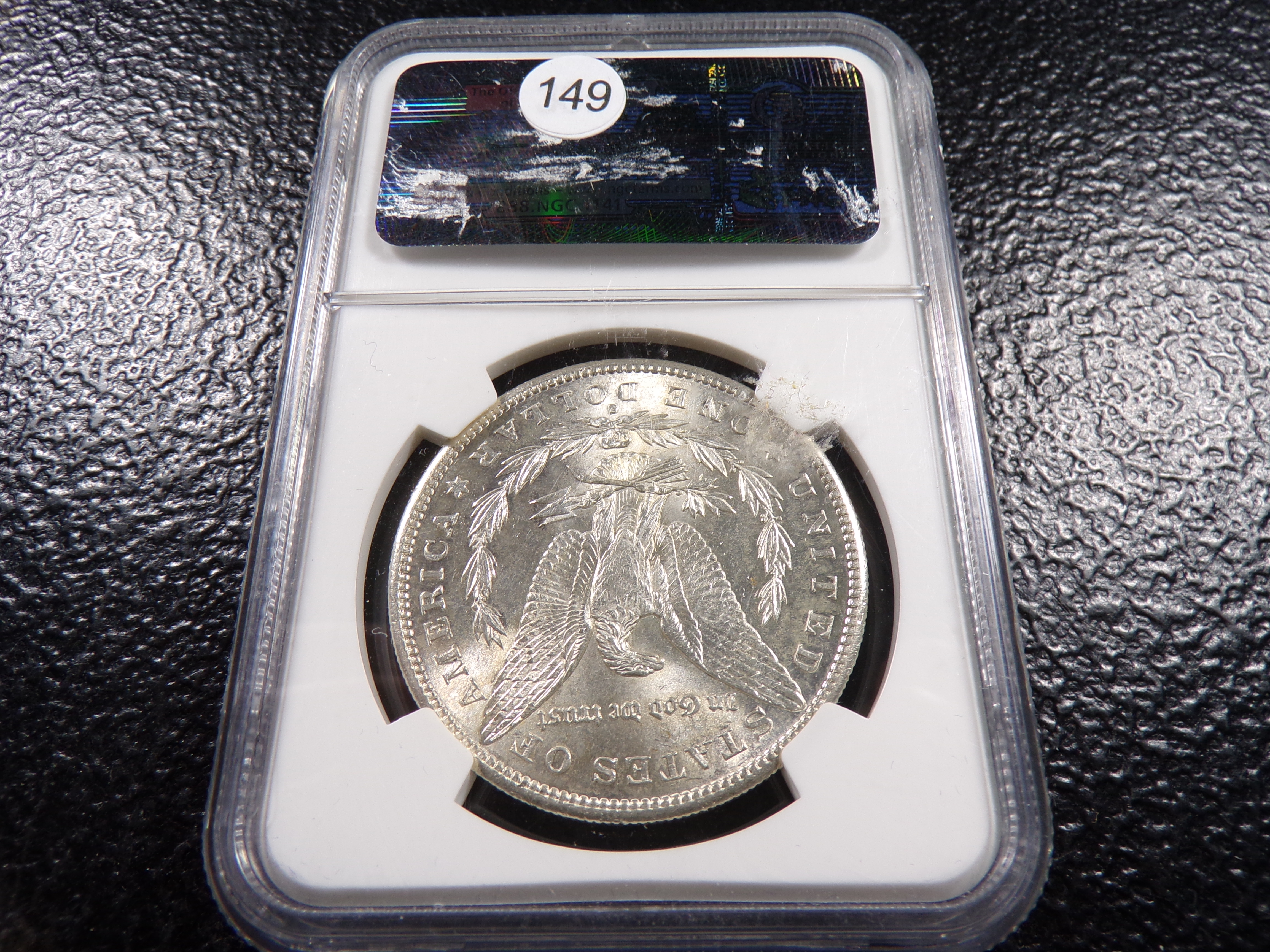 1889-S NGC MS63 MORGAN SILVER DOLLAR