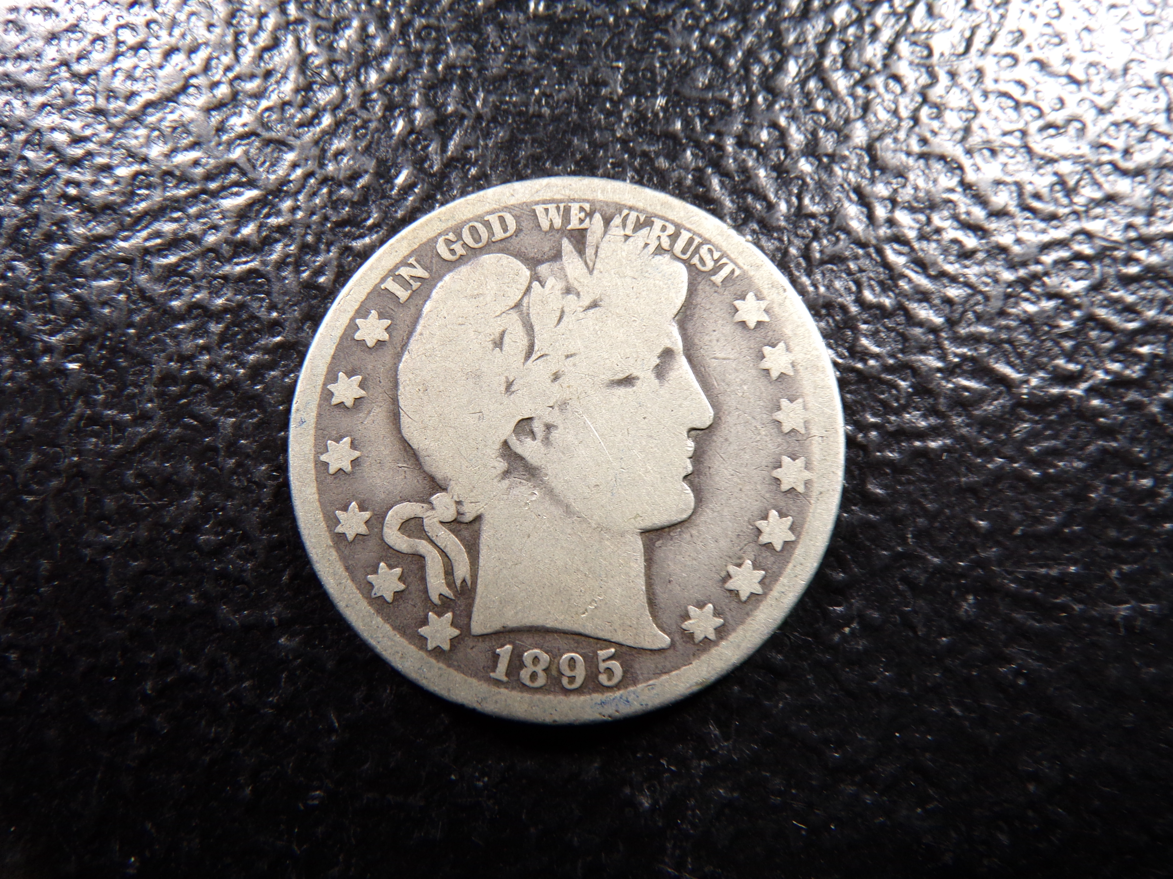 1895-O BARBER SILVER HALF DOLLAR