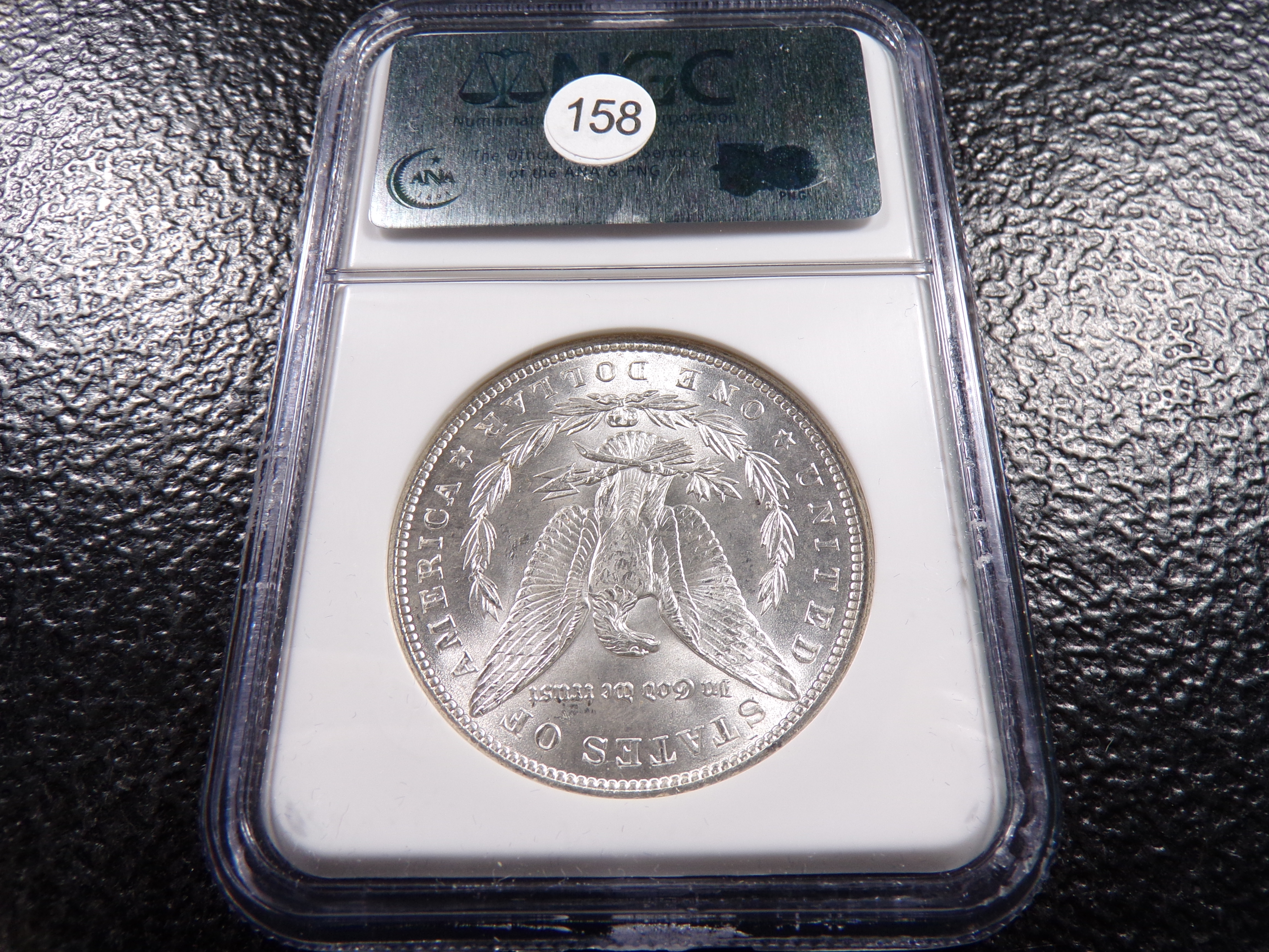 1896 NGC MS63 MORGAN SILVER DOLLAR