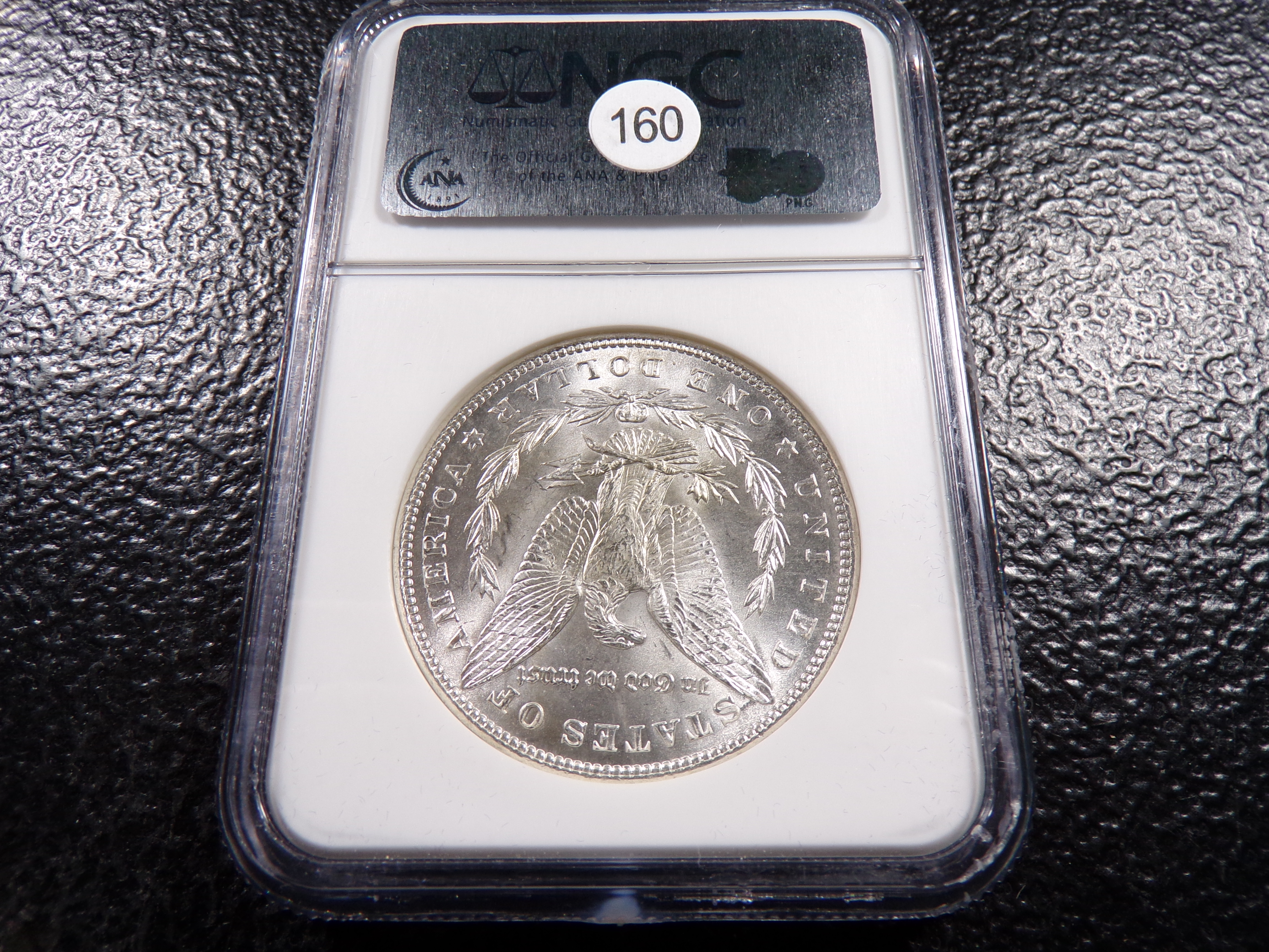 1898 NGC MS63 MORGAN SILVER DOLLAR