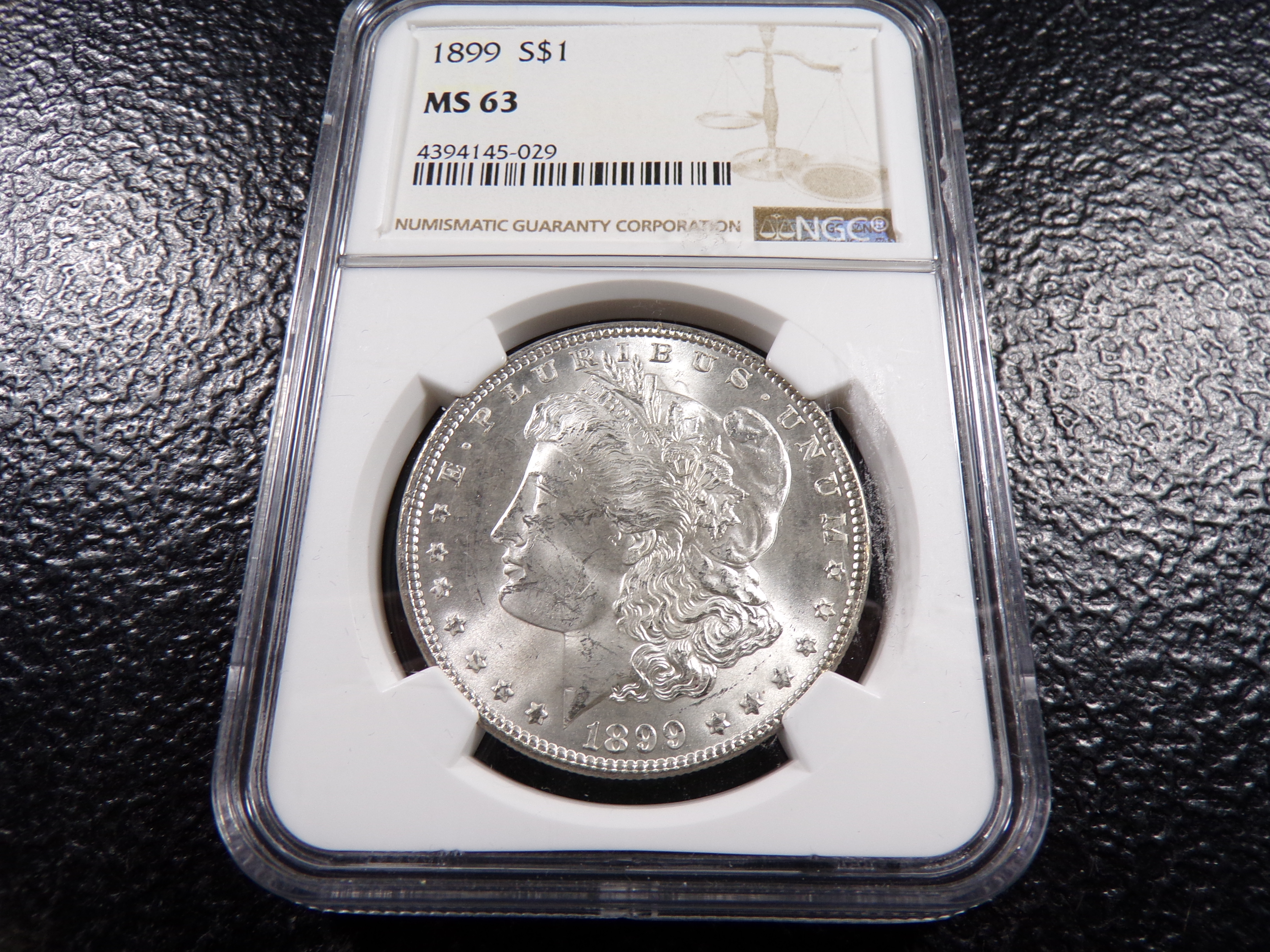 1899 NGC MS63 MORGAN SILVER DOLLAR