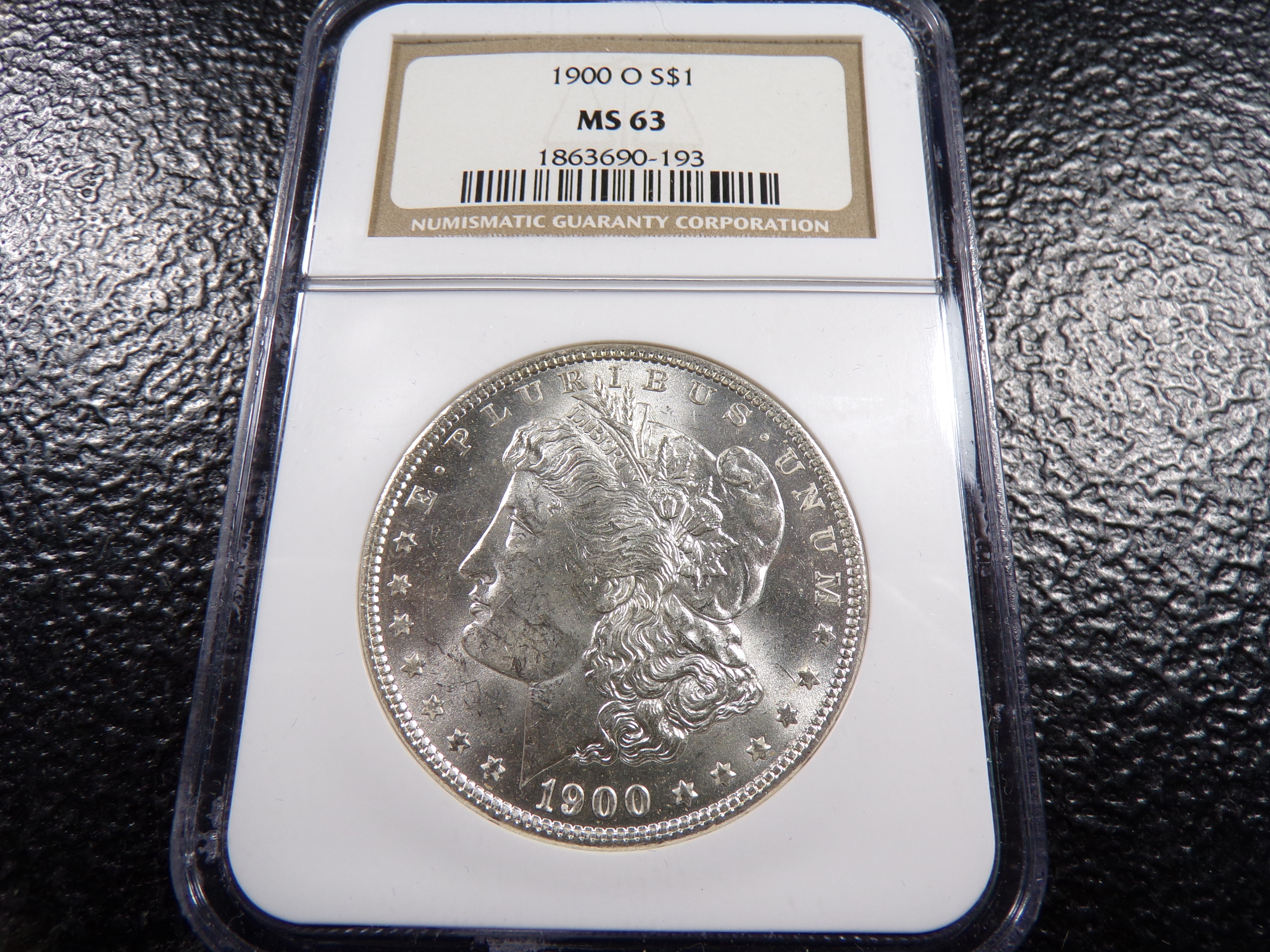 1900-O NGC MS63 MORGAN SILVER DOLLAR
