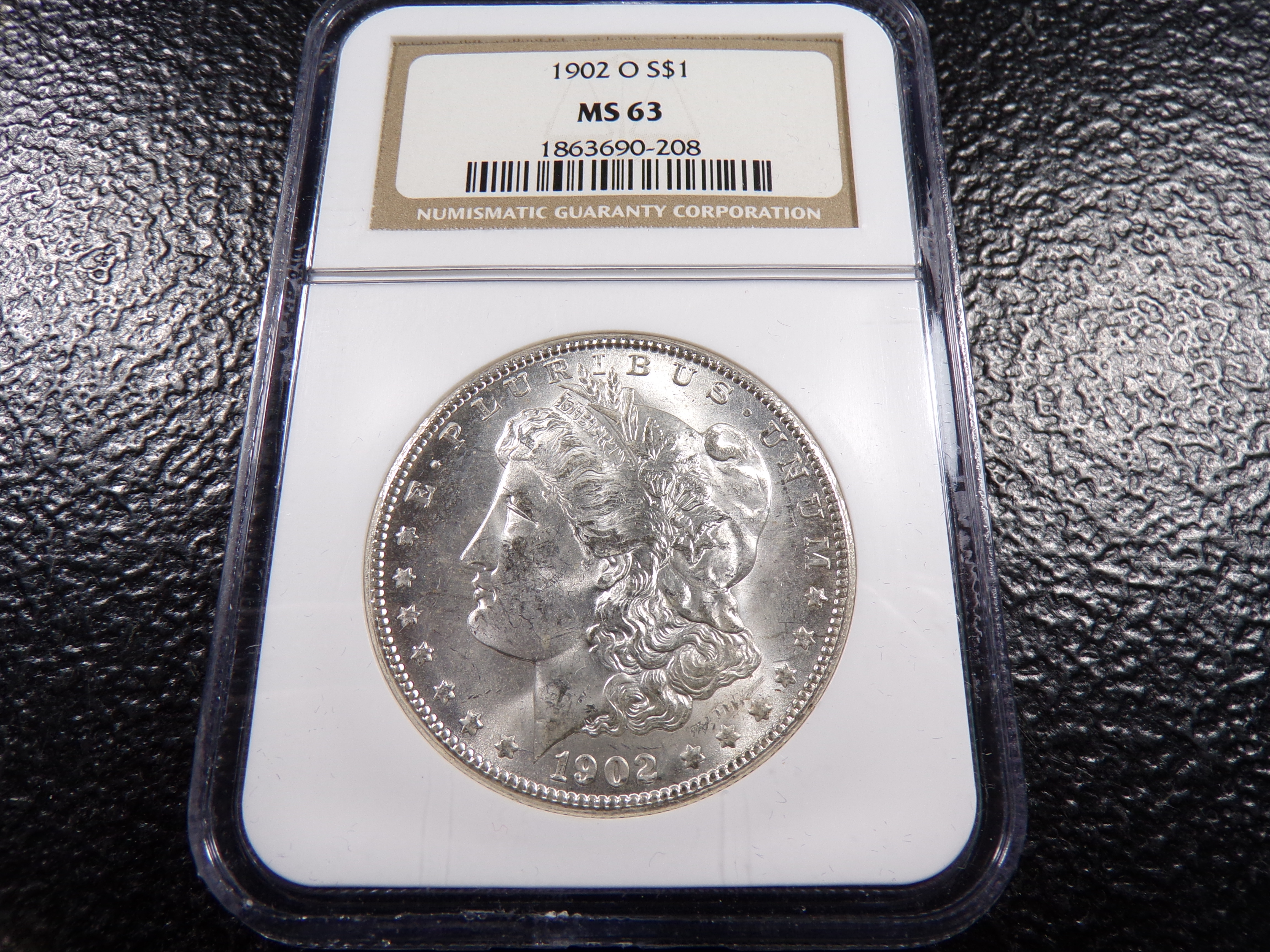 1902-O NGC MS63 MORGAN SILVER DOLLAR