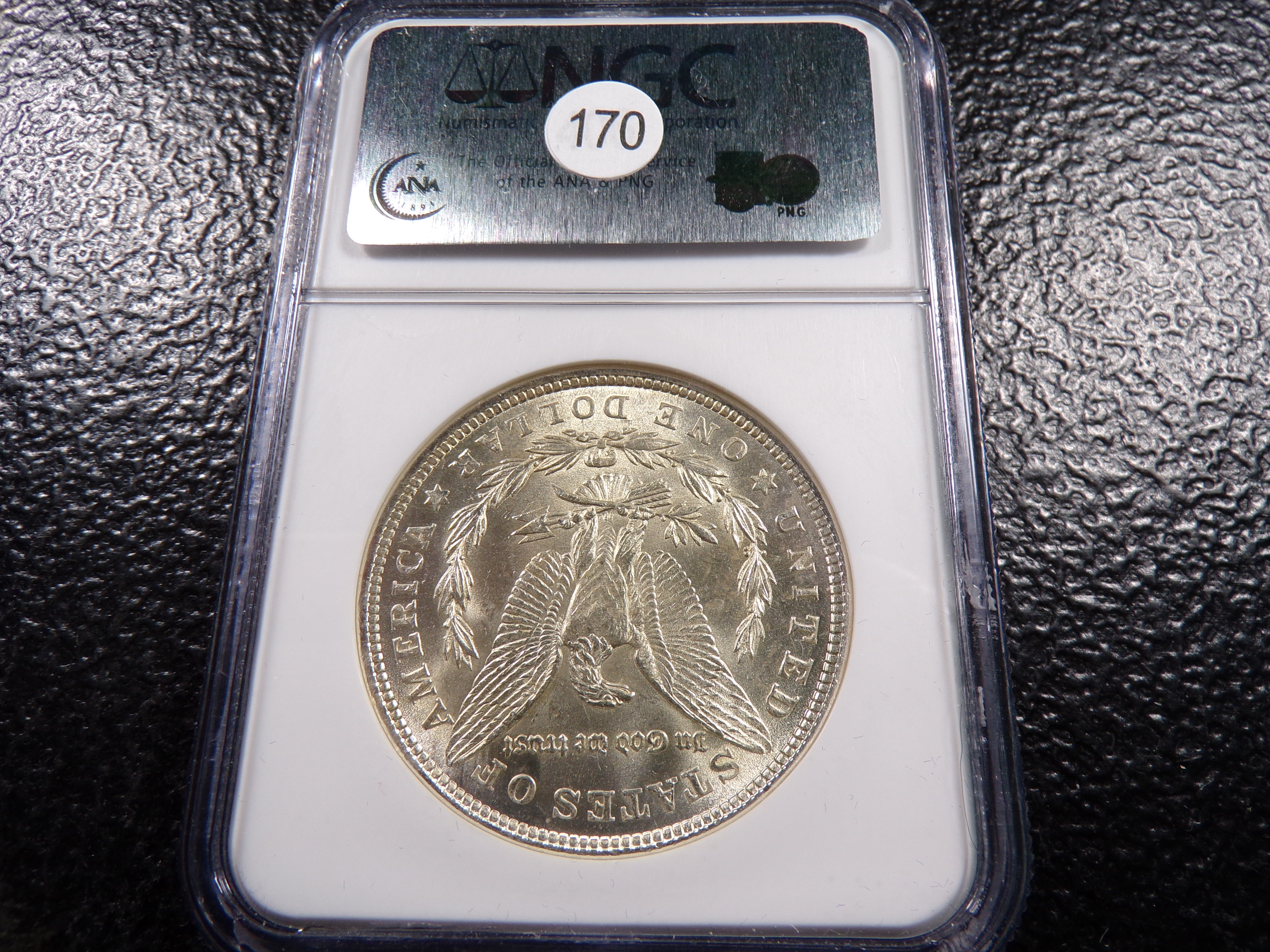 1921 NGC MS63 MORGAN SILVER DOLLAR