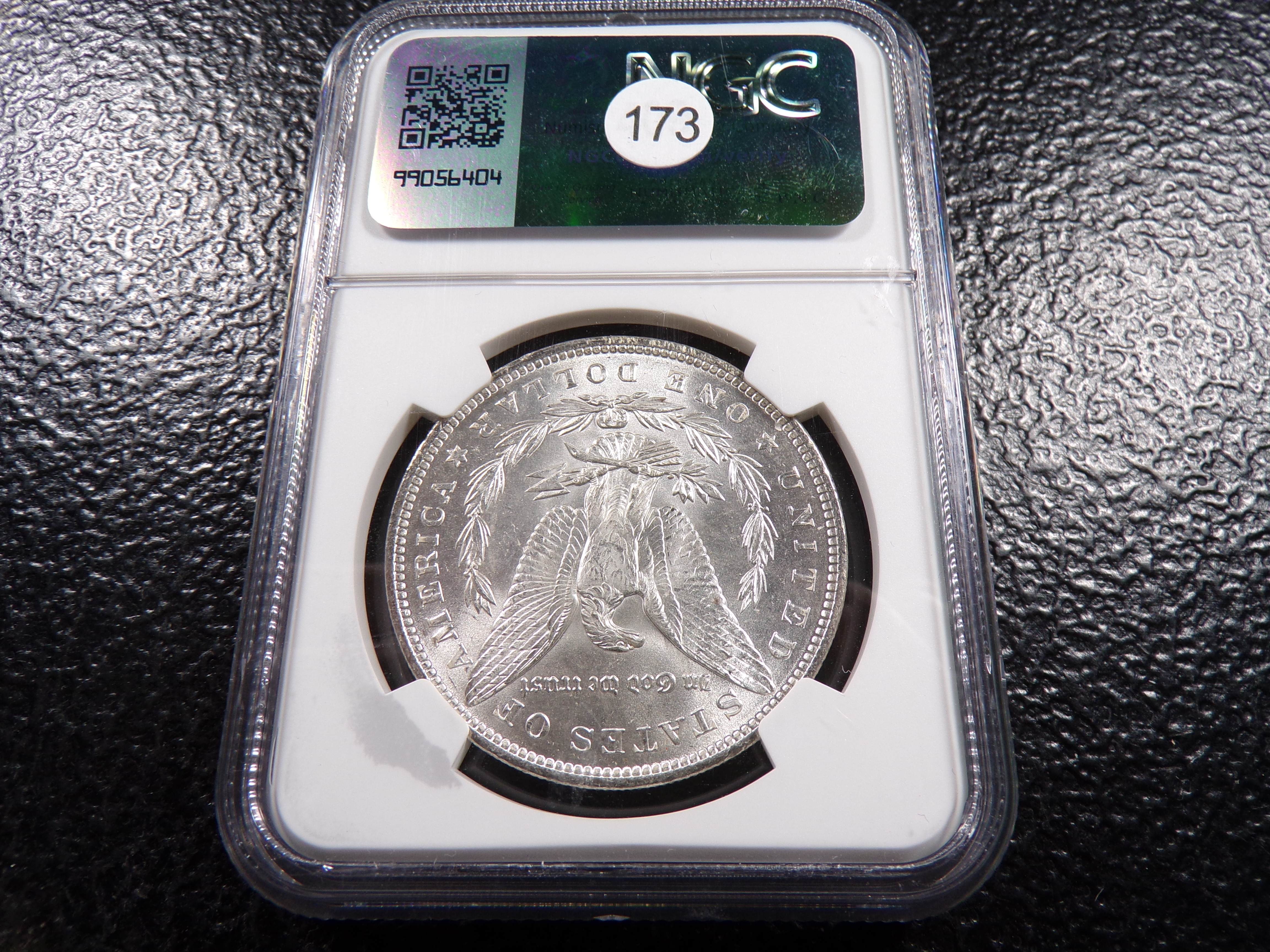 1889 NGC MS62 MORGAN SILVER DOLLAR