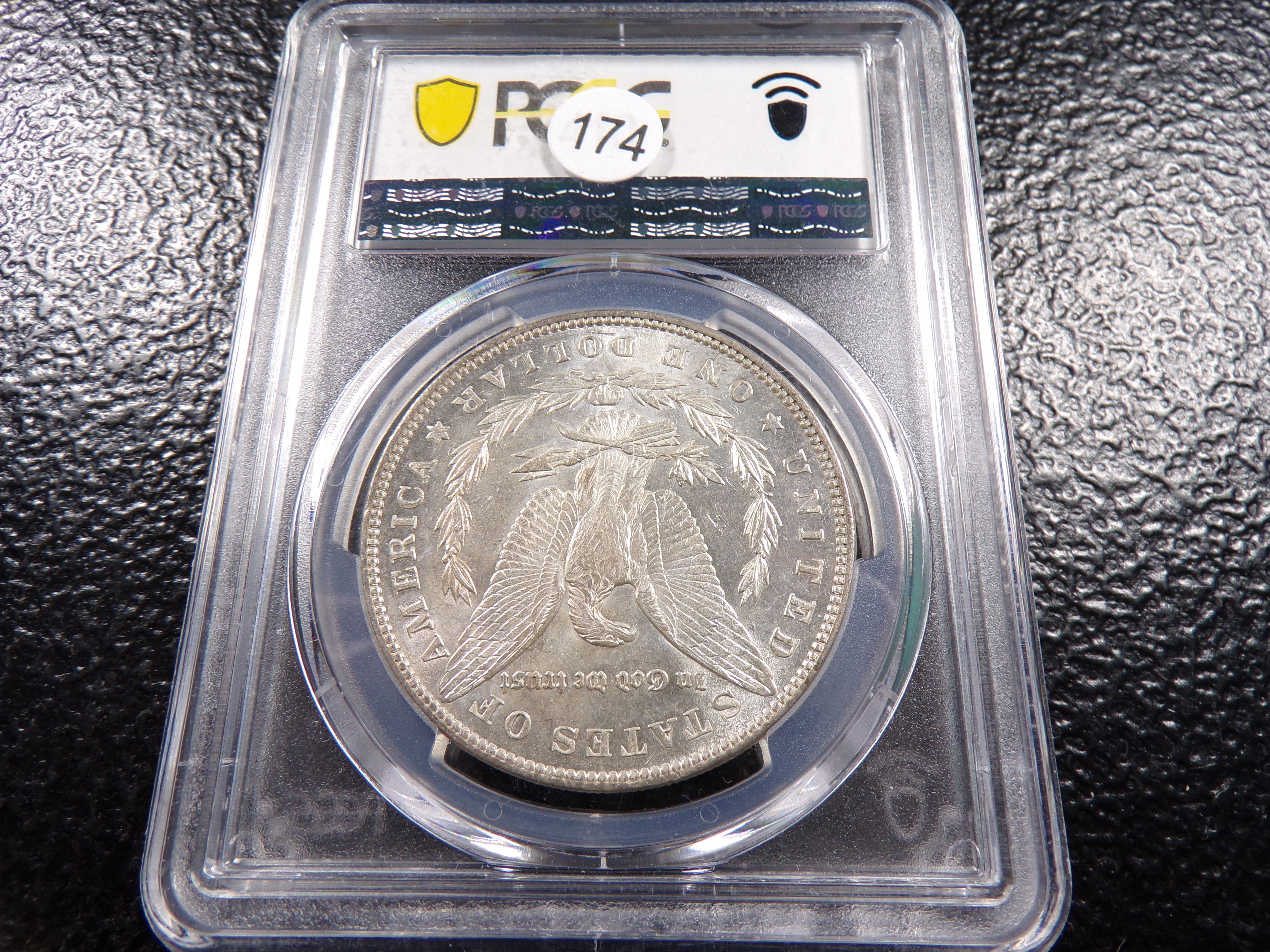 1887 PCGS MS62 MORGAN SILVER DOLLAR