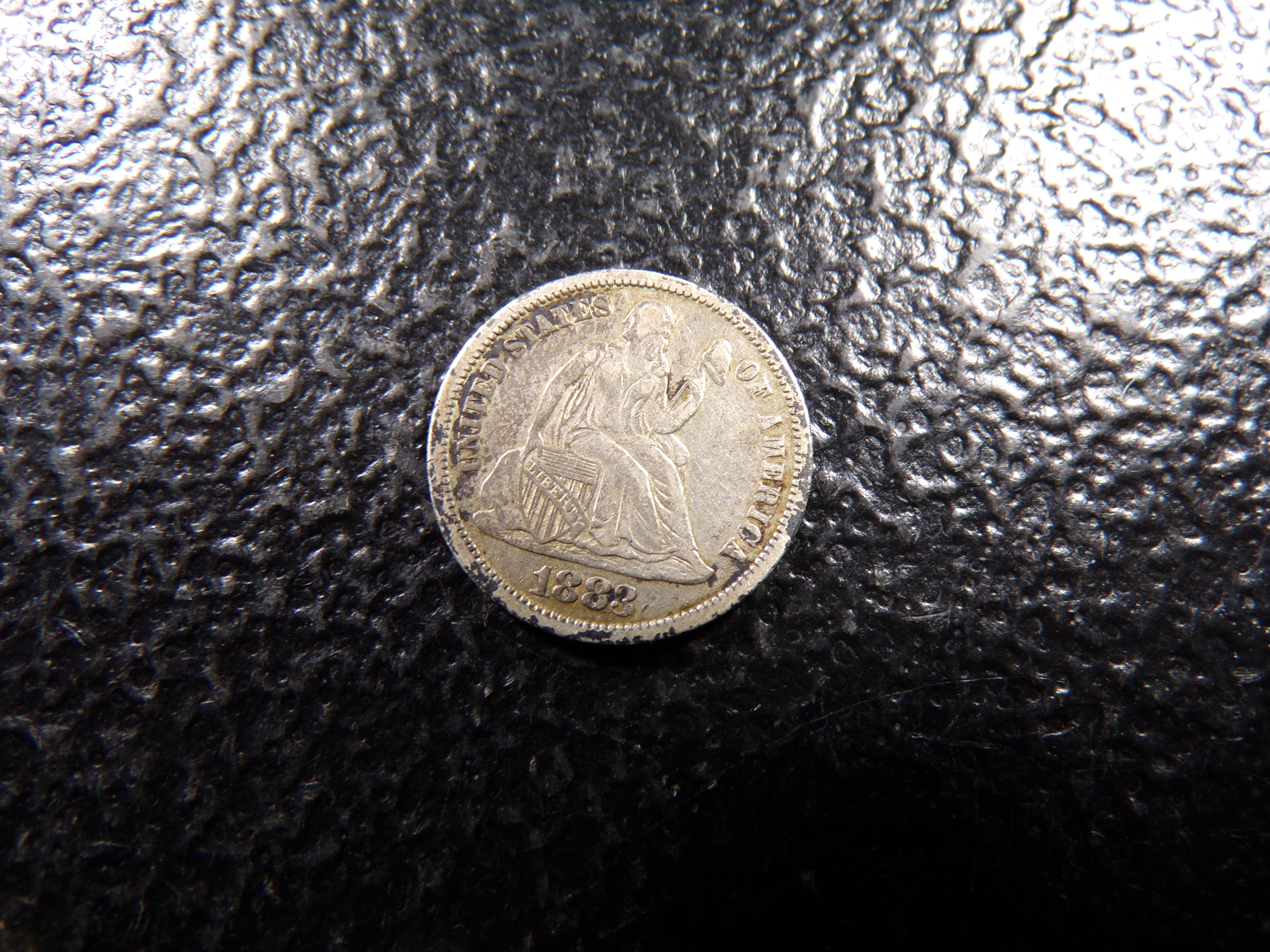 1883 SEATED LIBERTY SILVER DIME