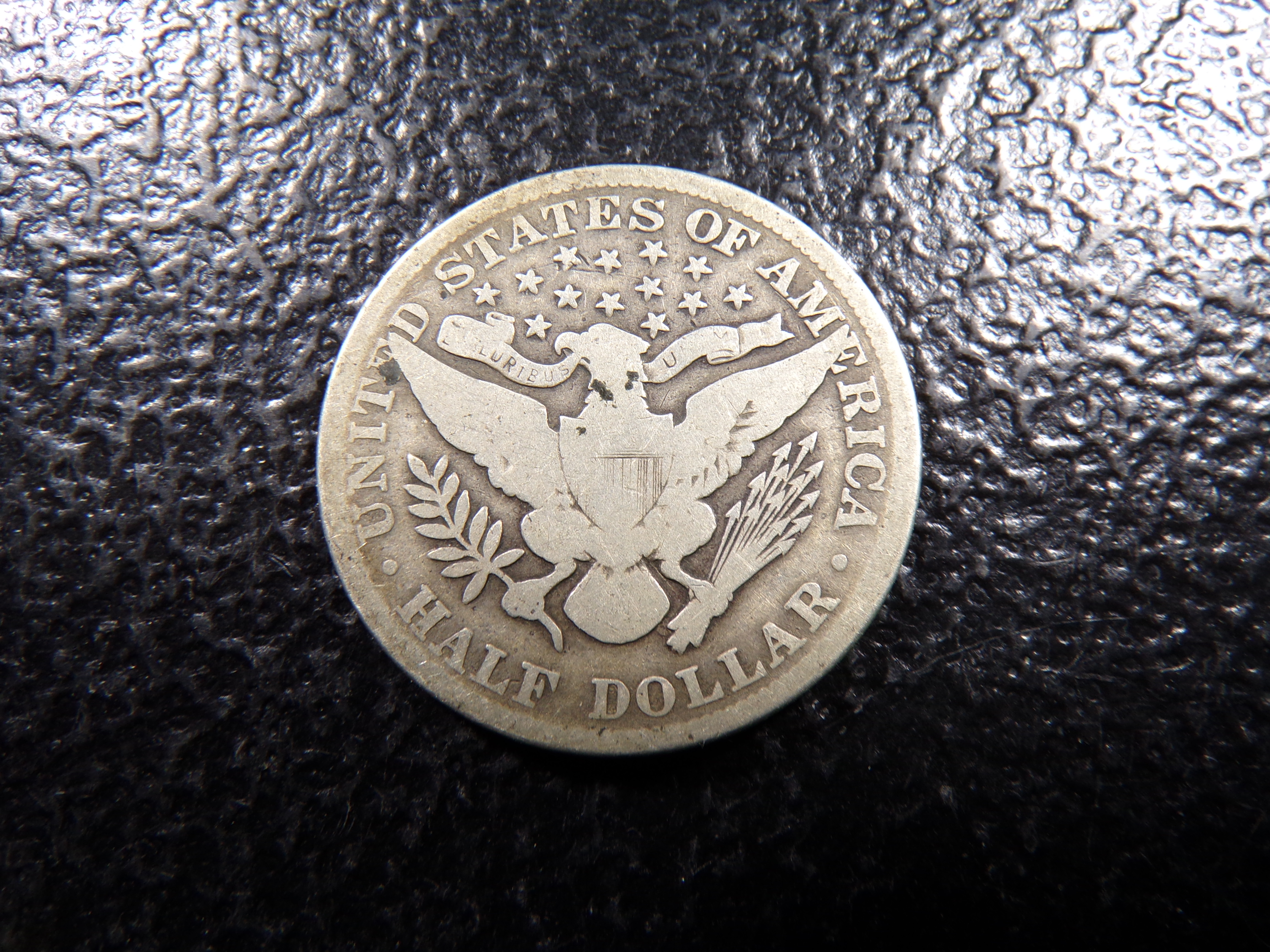1893 BARBER SILVER HALF DOLLAR