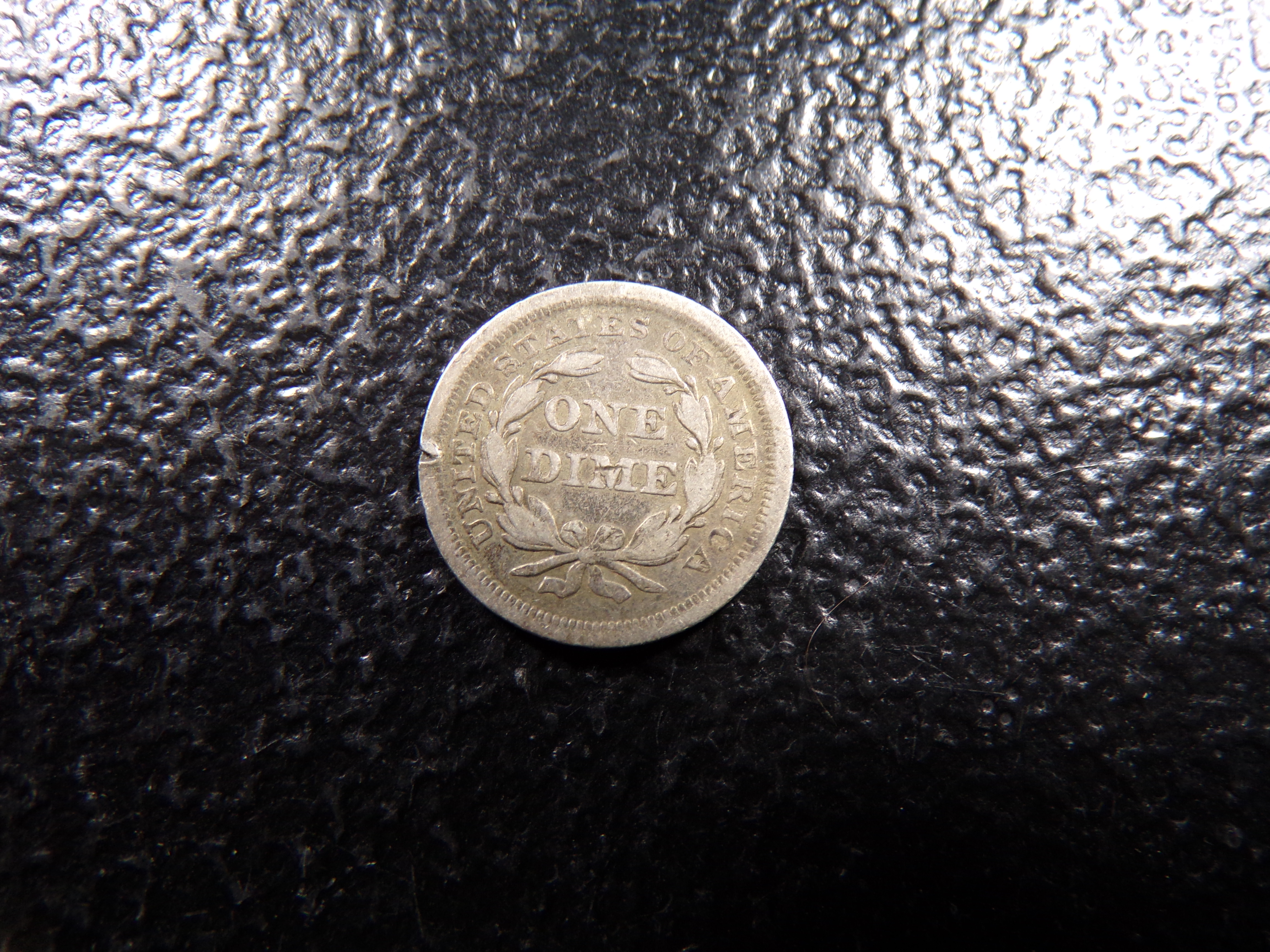1842 SEATED LIBERTY SILVER DIME