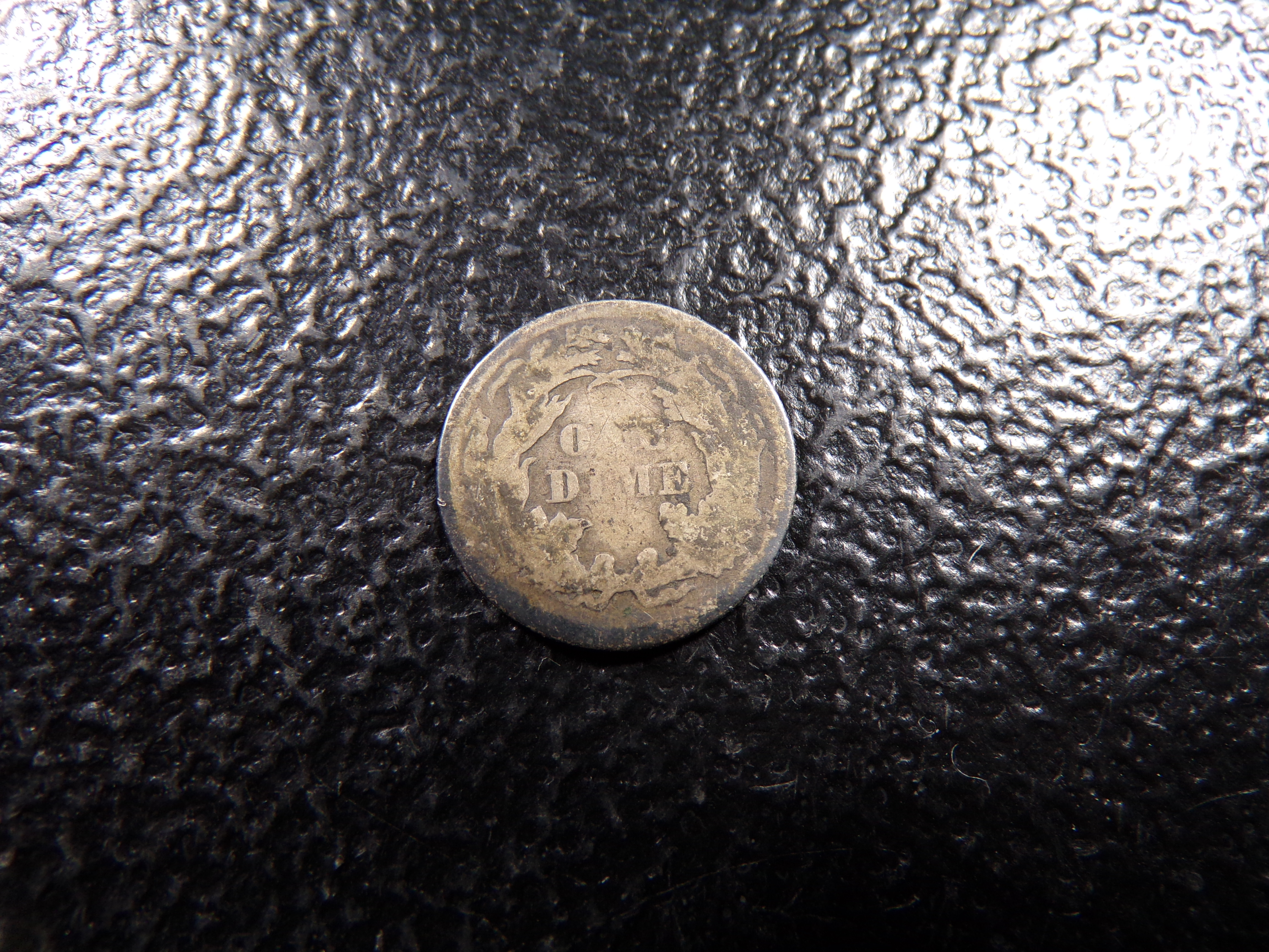1870 SEATED LIBERTY SILVER DIME