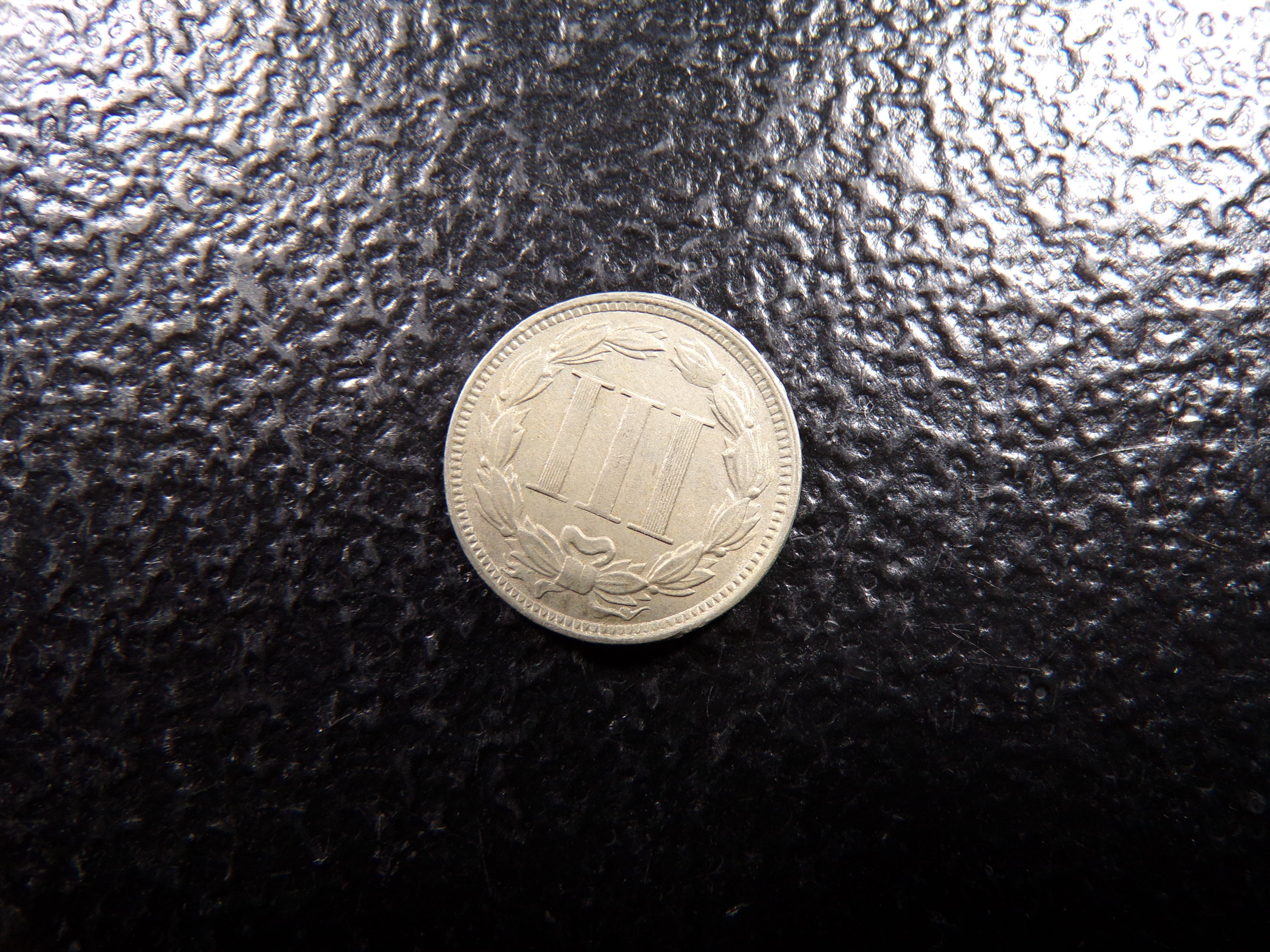 1869 THREE CENT NICKEL