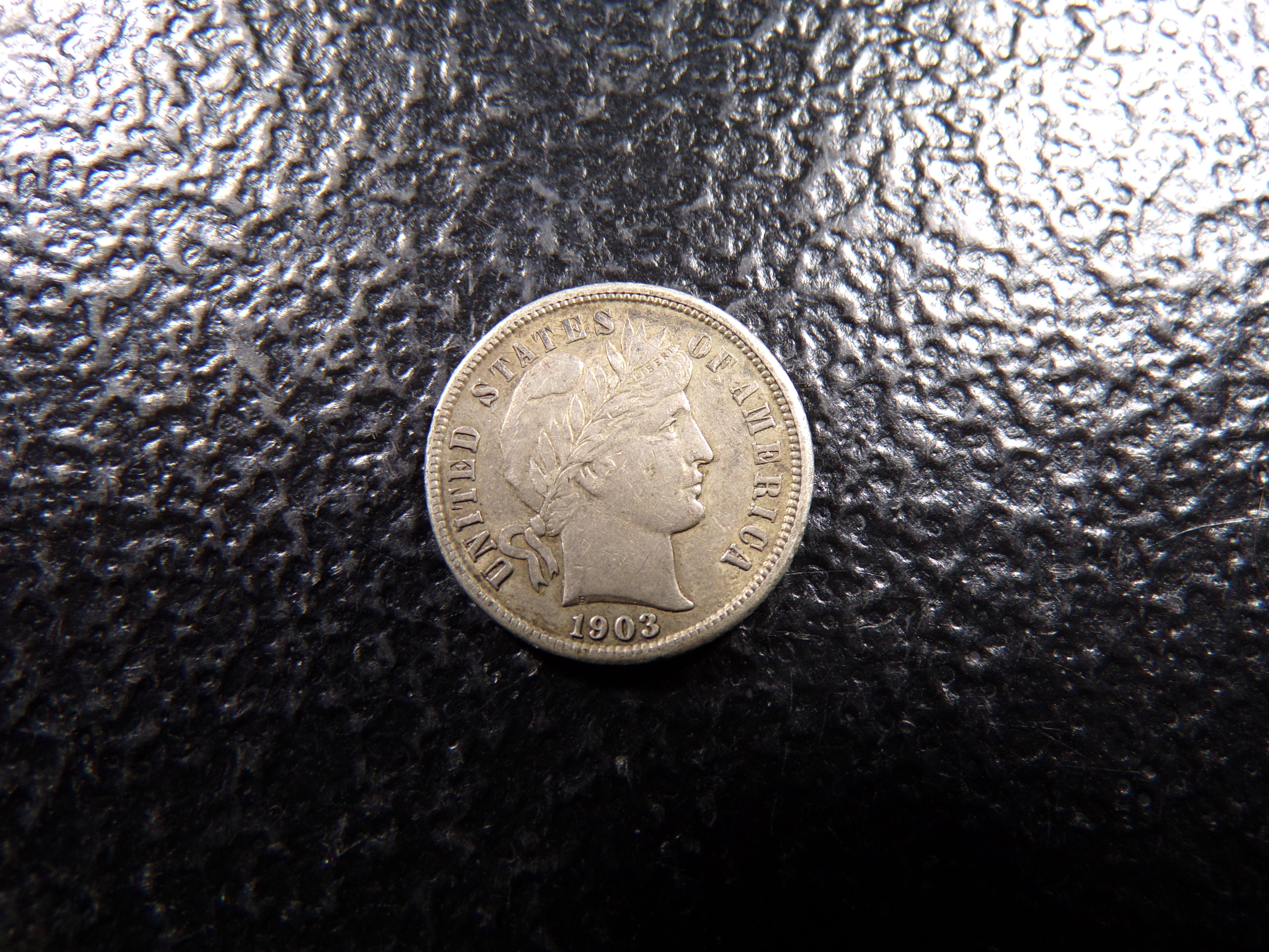1903 BARBER SILVER DIME