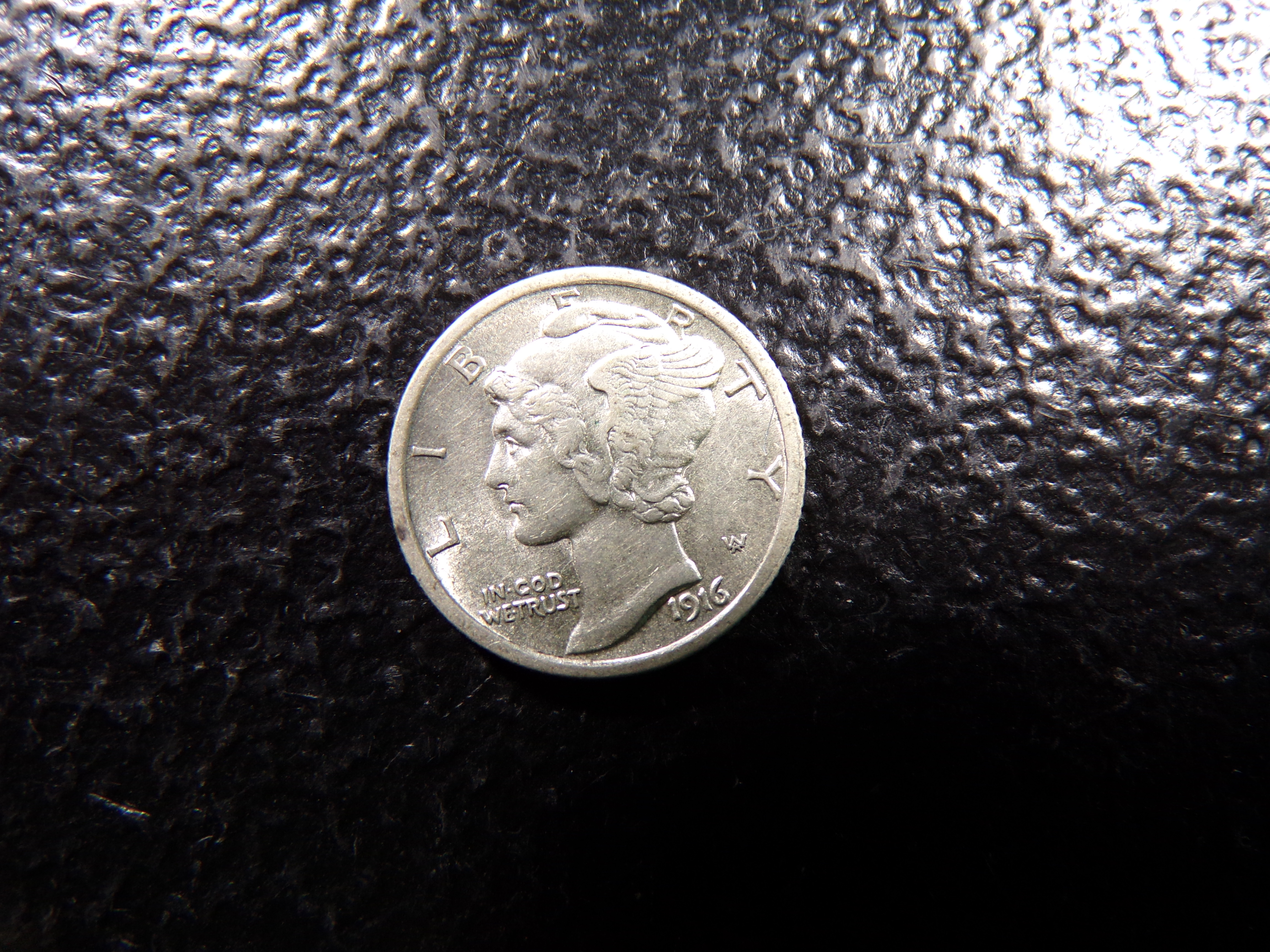 1916 HIGH GRADE MERCURY SILVER DIME