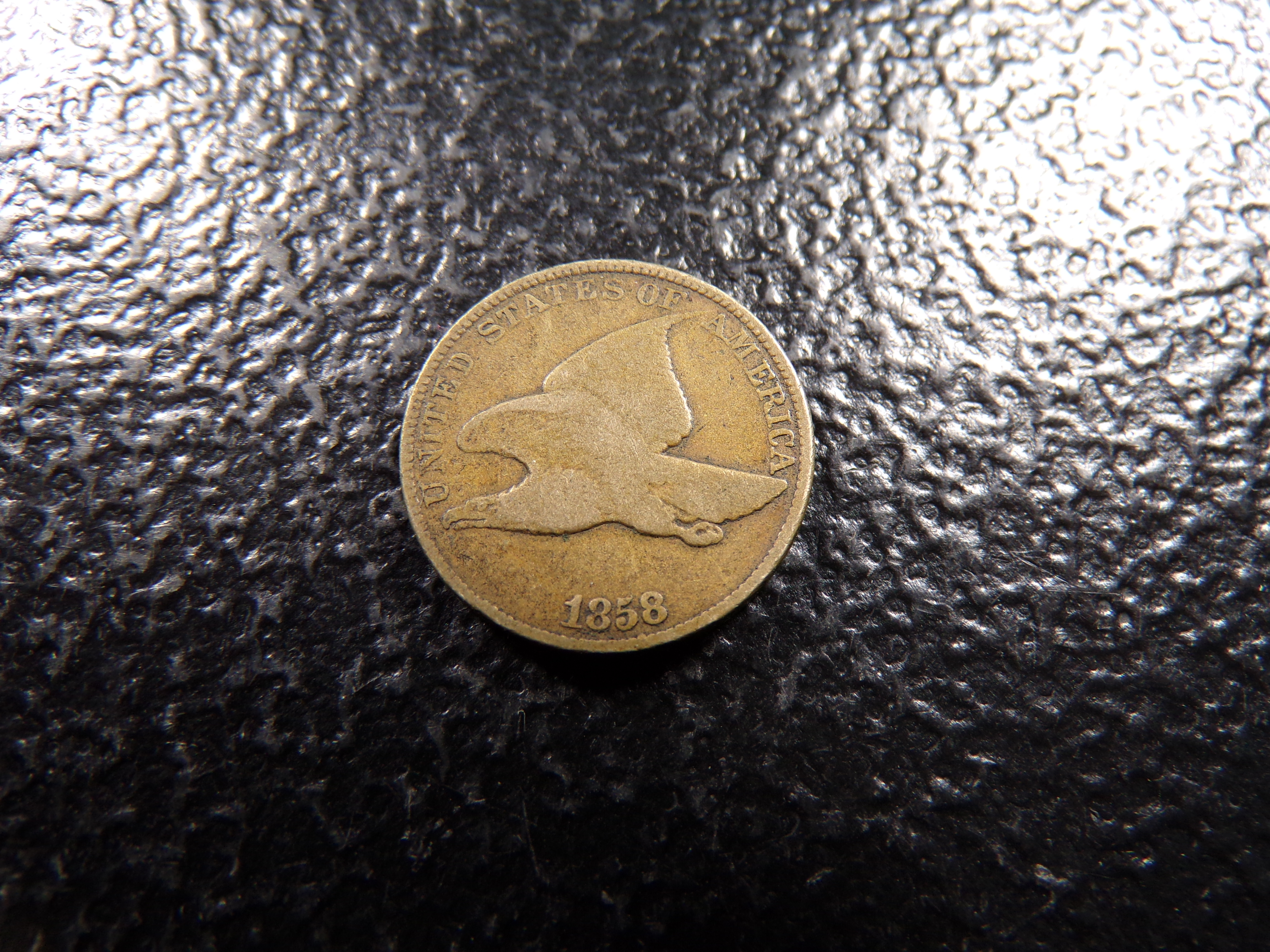 1858 FLYING EAGLE CENT