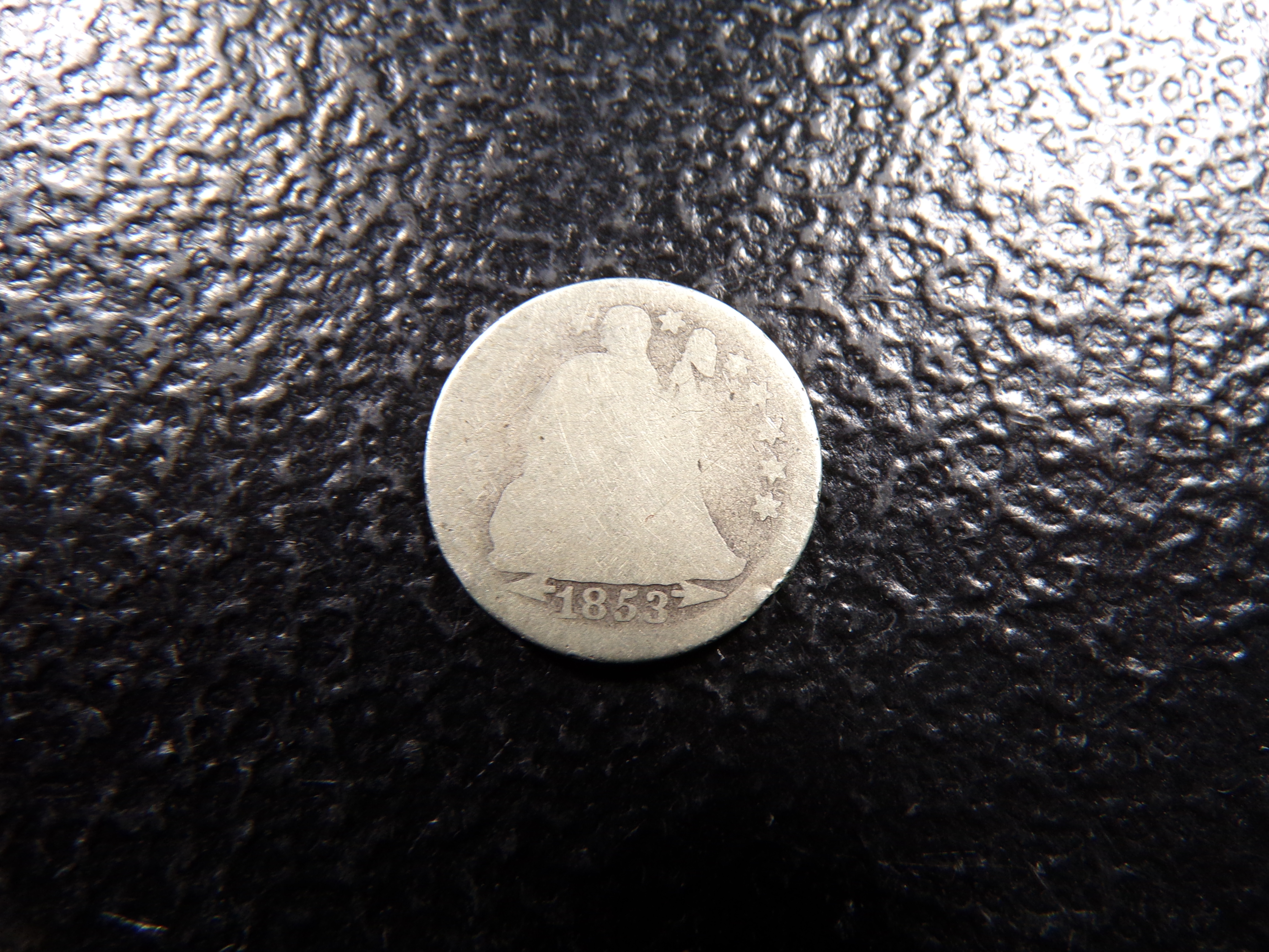 1853 SEATED LIBERTY SILVER DIME