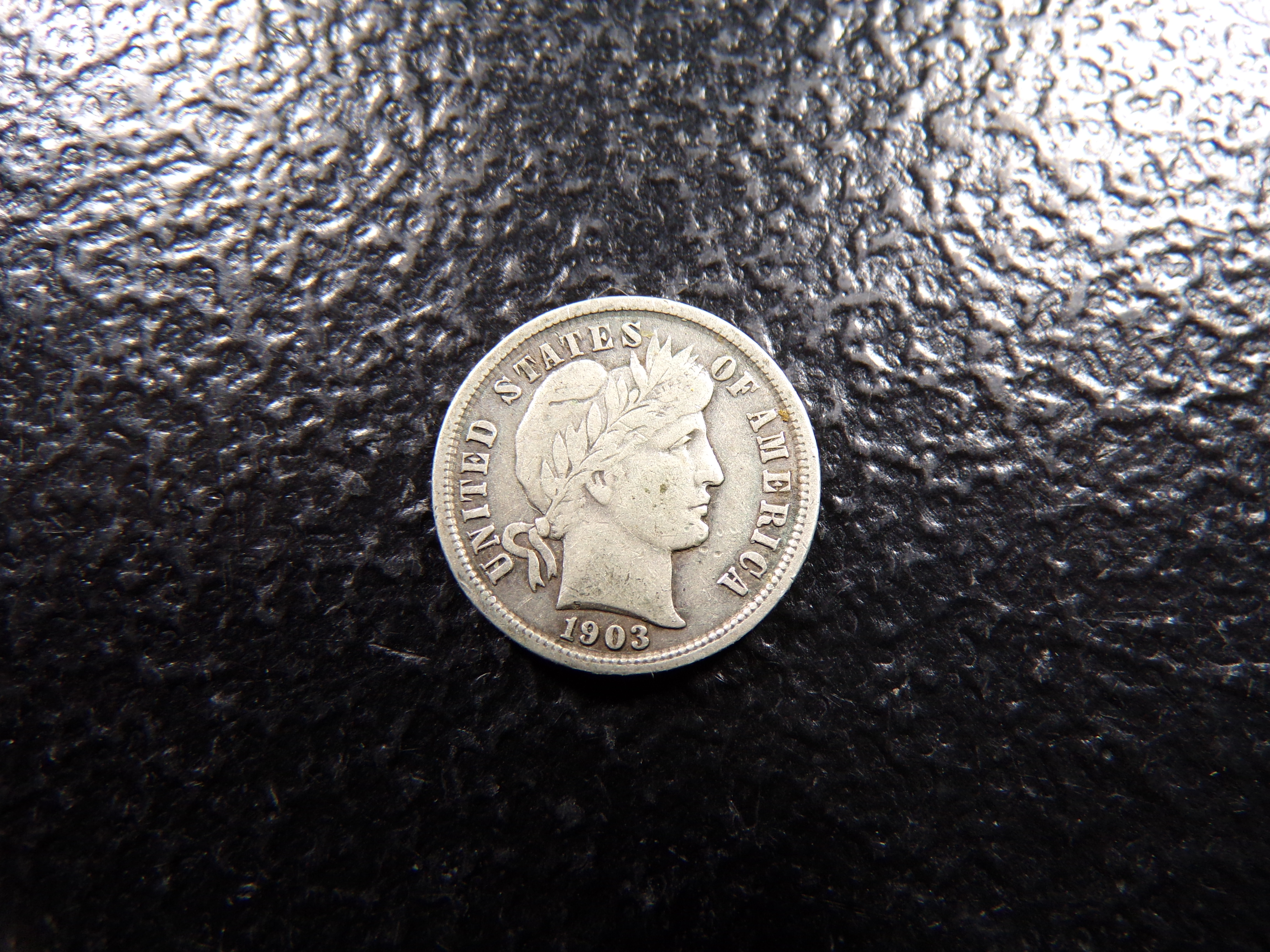 1903 BARBER SILVER DIME