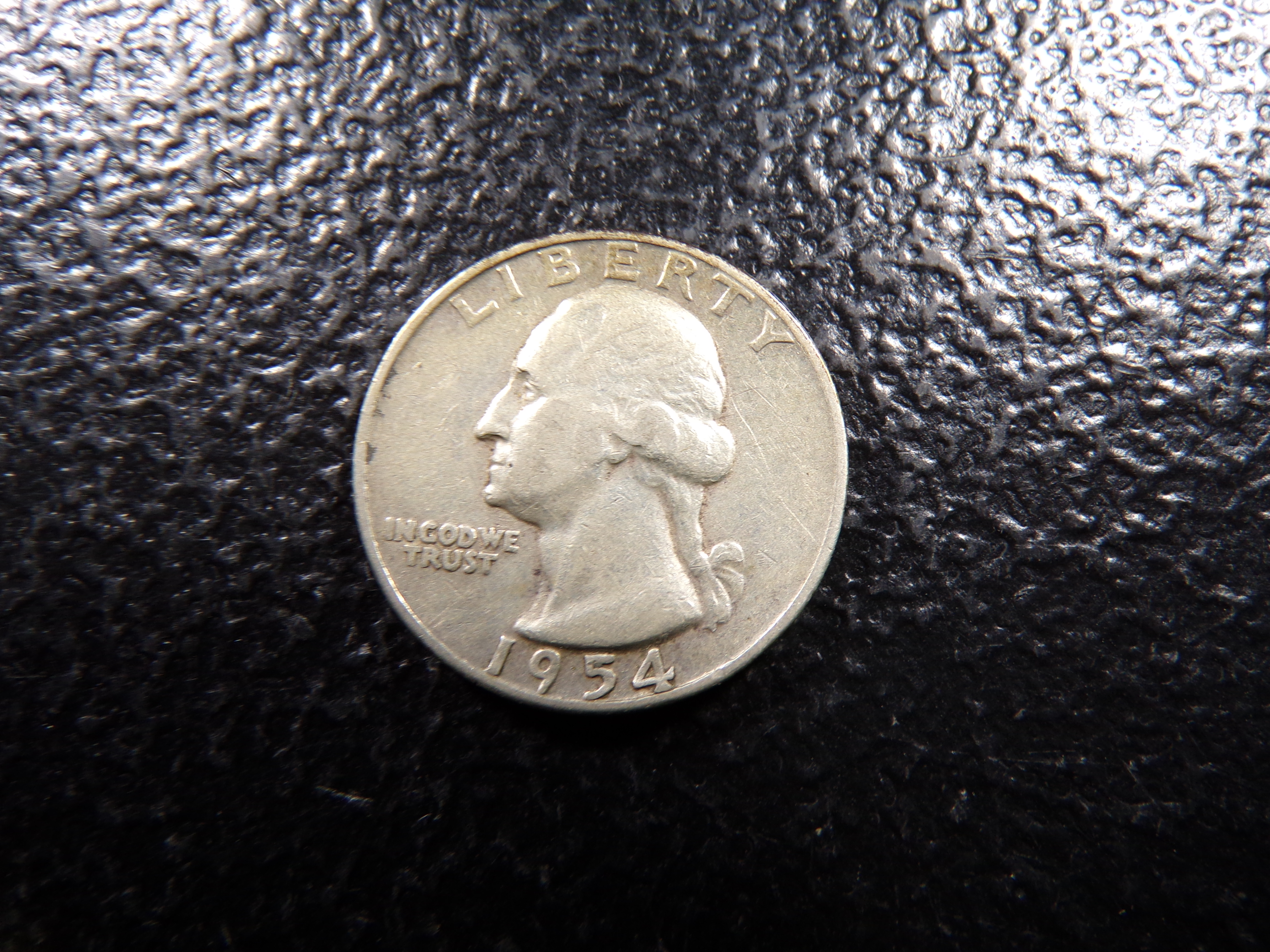 1954-D WASHINGTON SILVER QUARTER