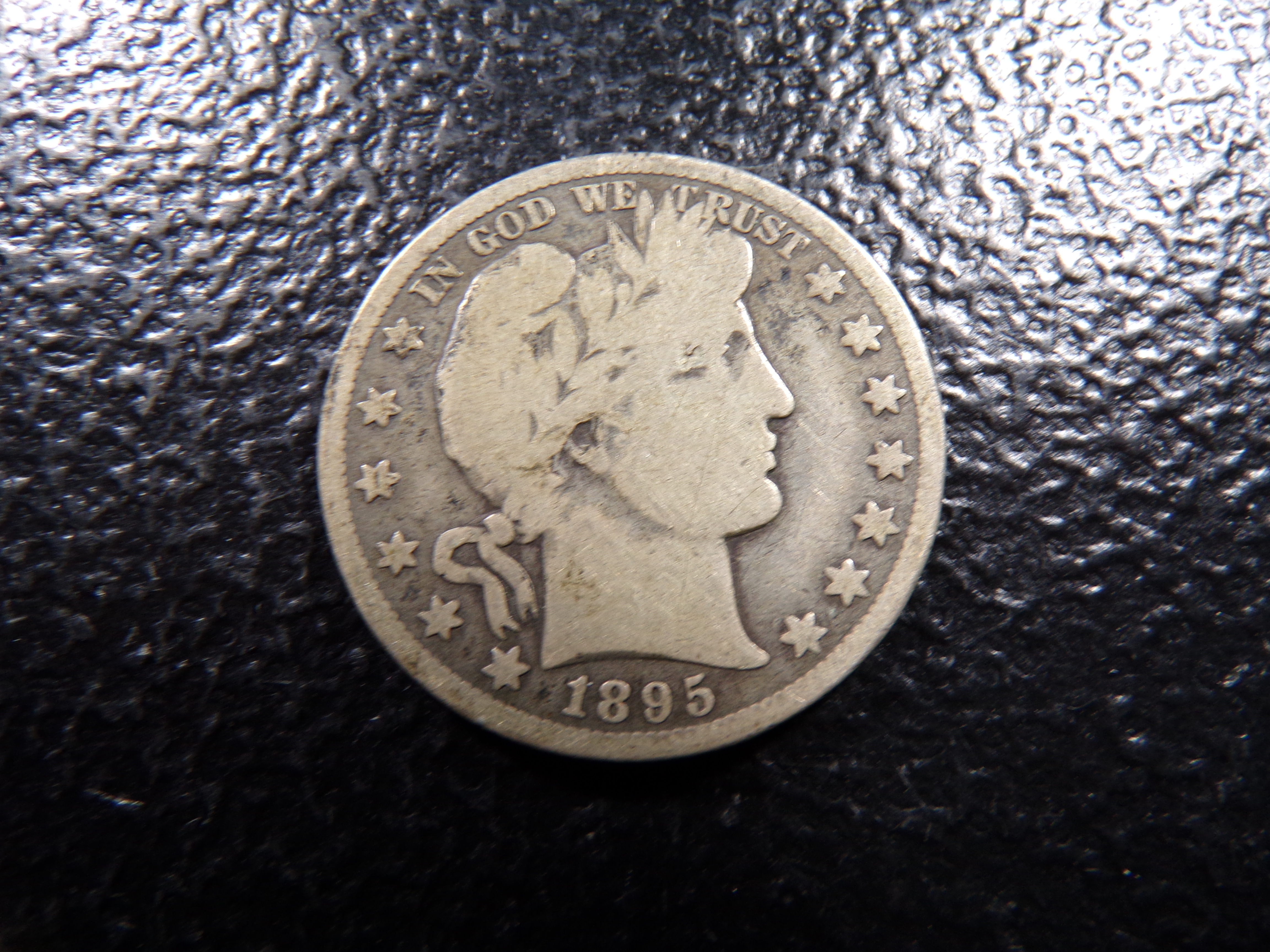 1895-O BARBER SILVER HALF DOLLAR