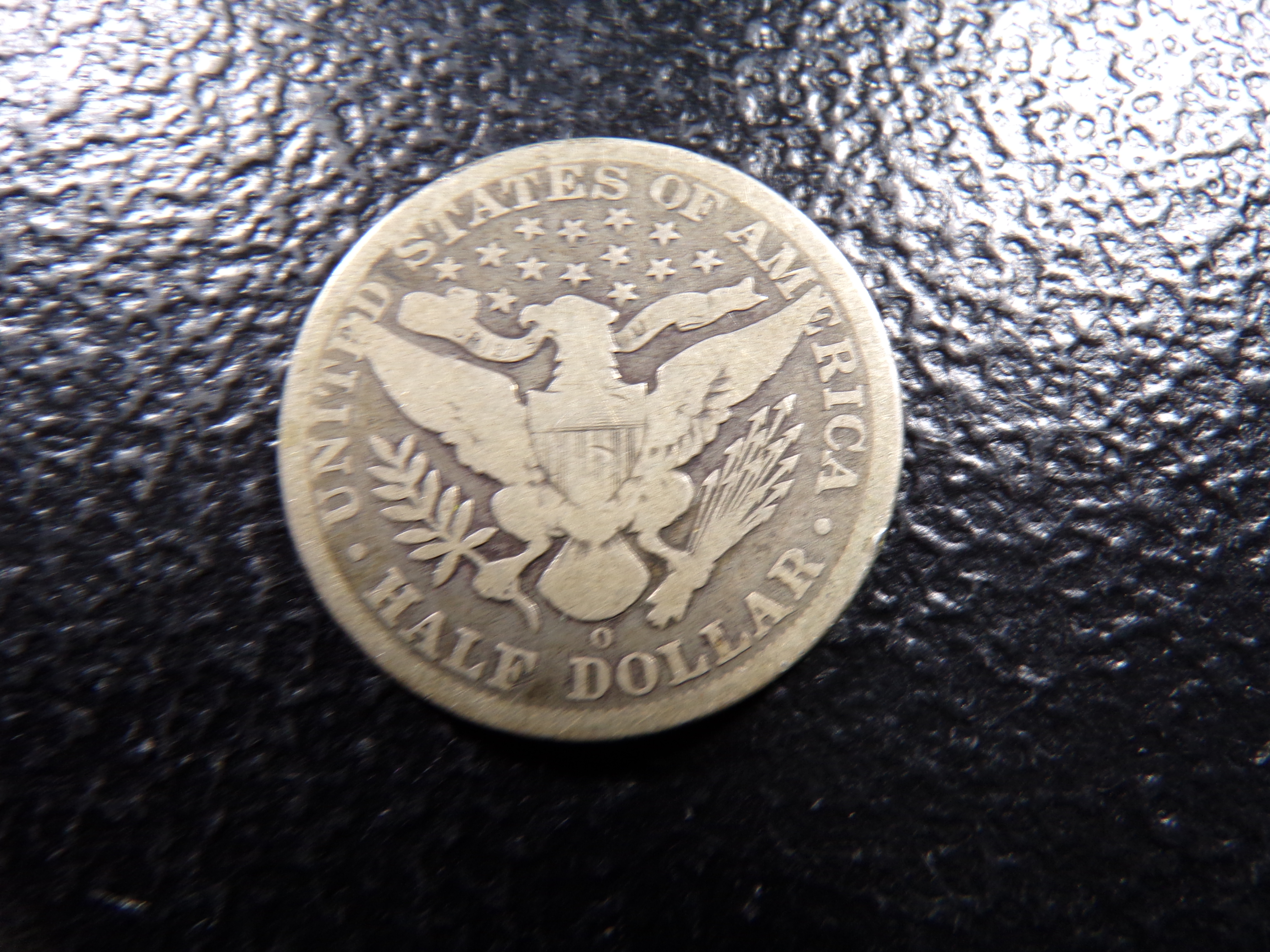 1895-O BARBER SILVER HALF DOLLAR