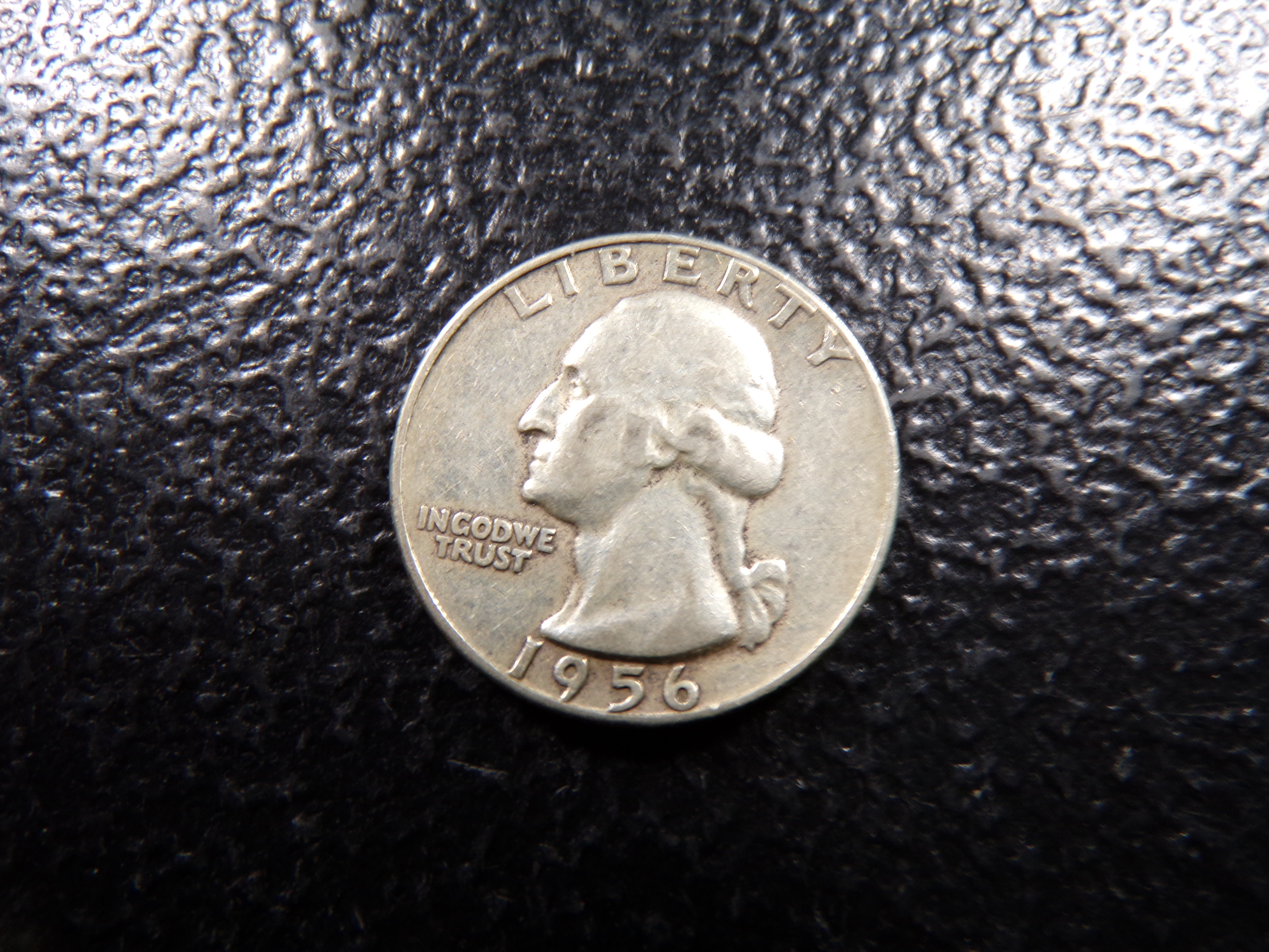 1956 WASHINGTON SILVER QUARTER