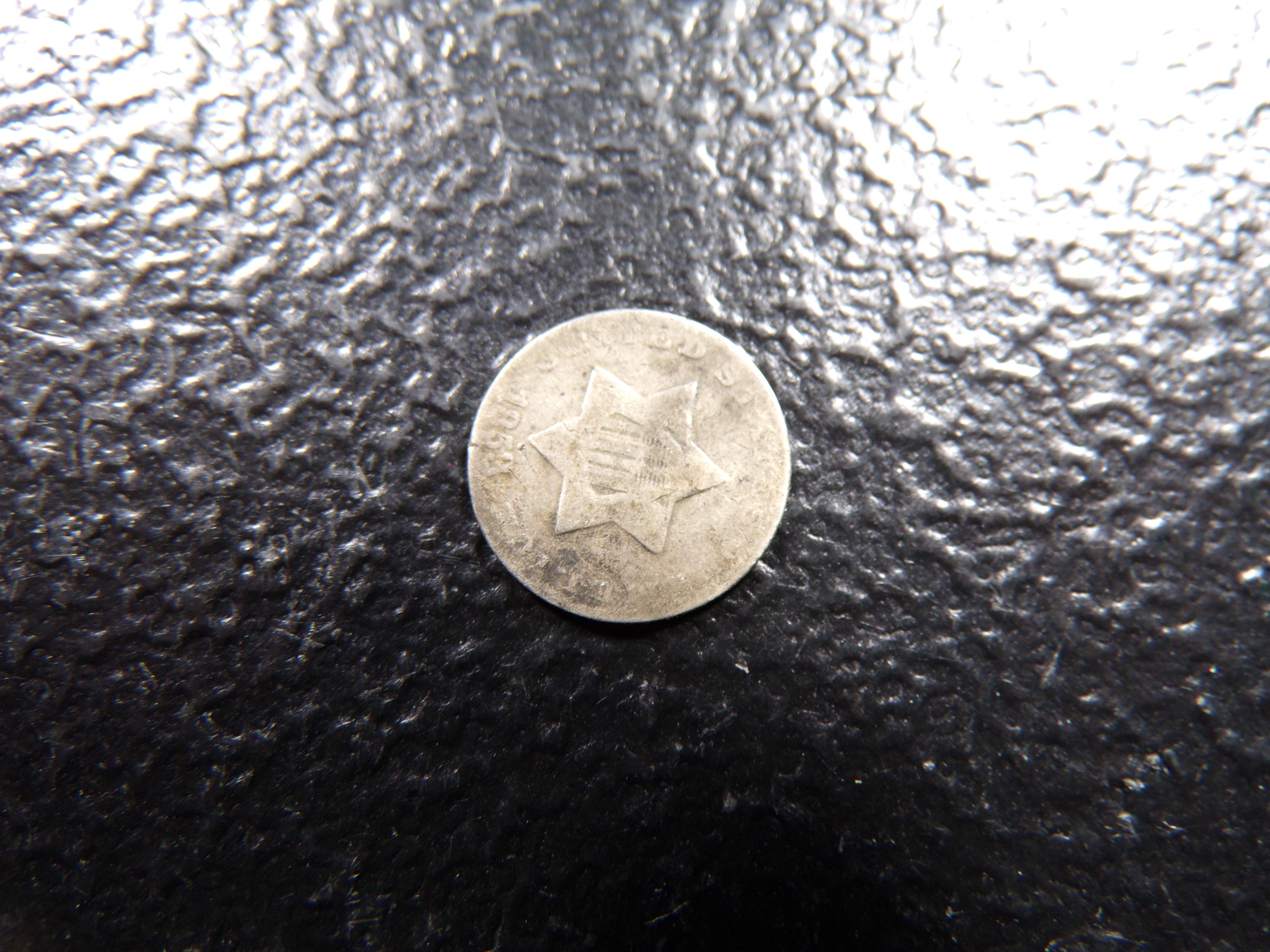1853 THREE CENT SILVER