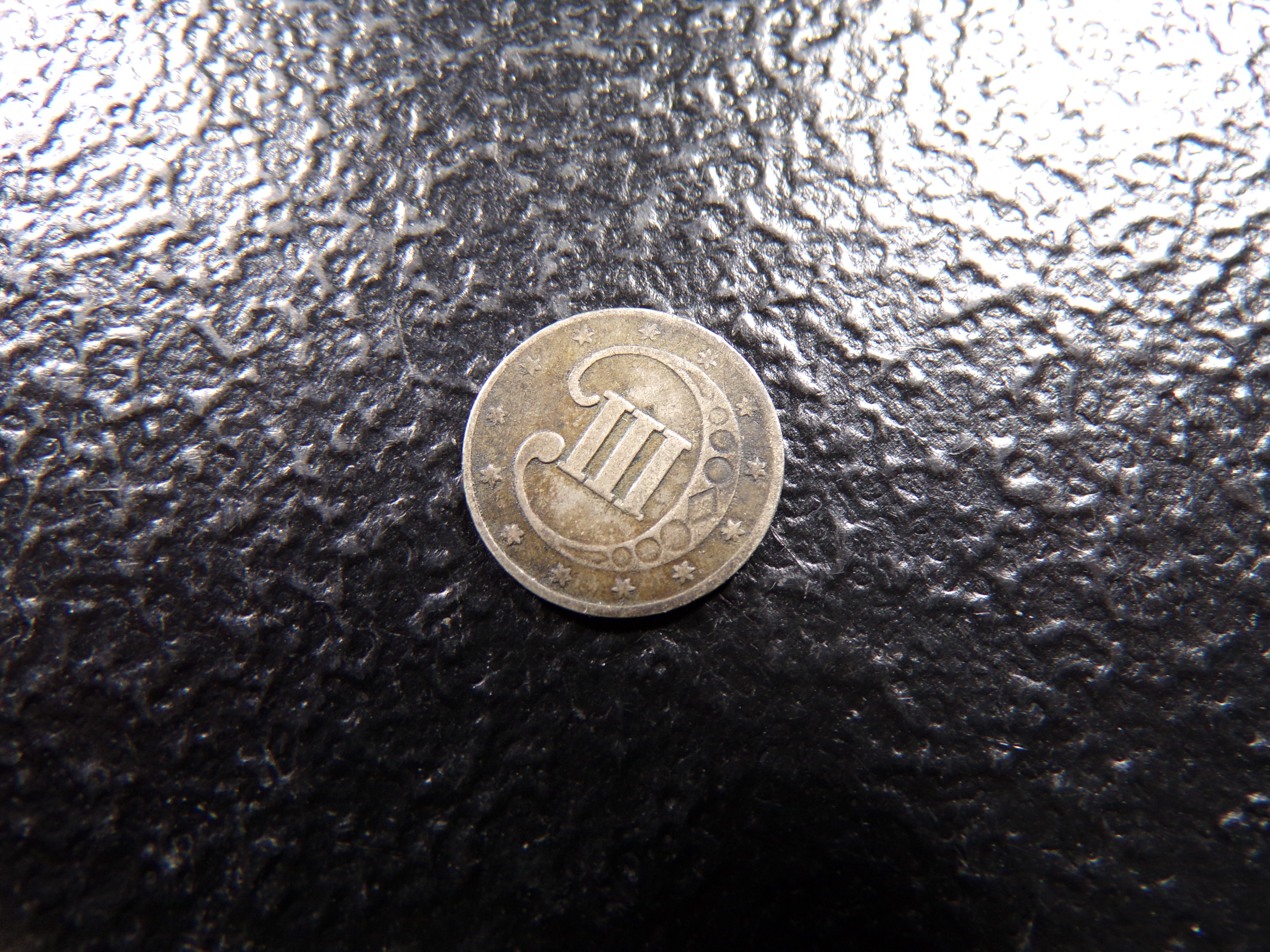 1853 THREE CENT SILVER